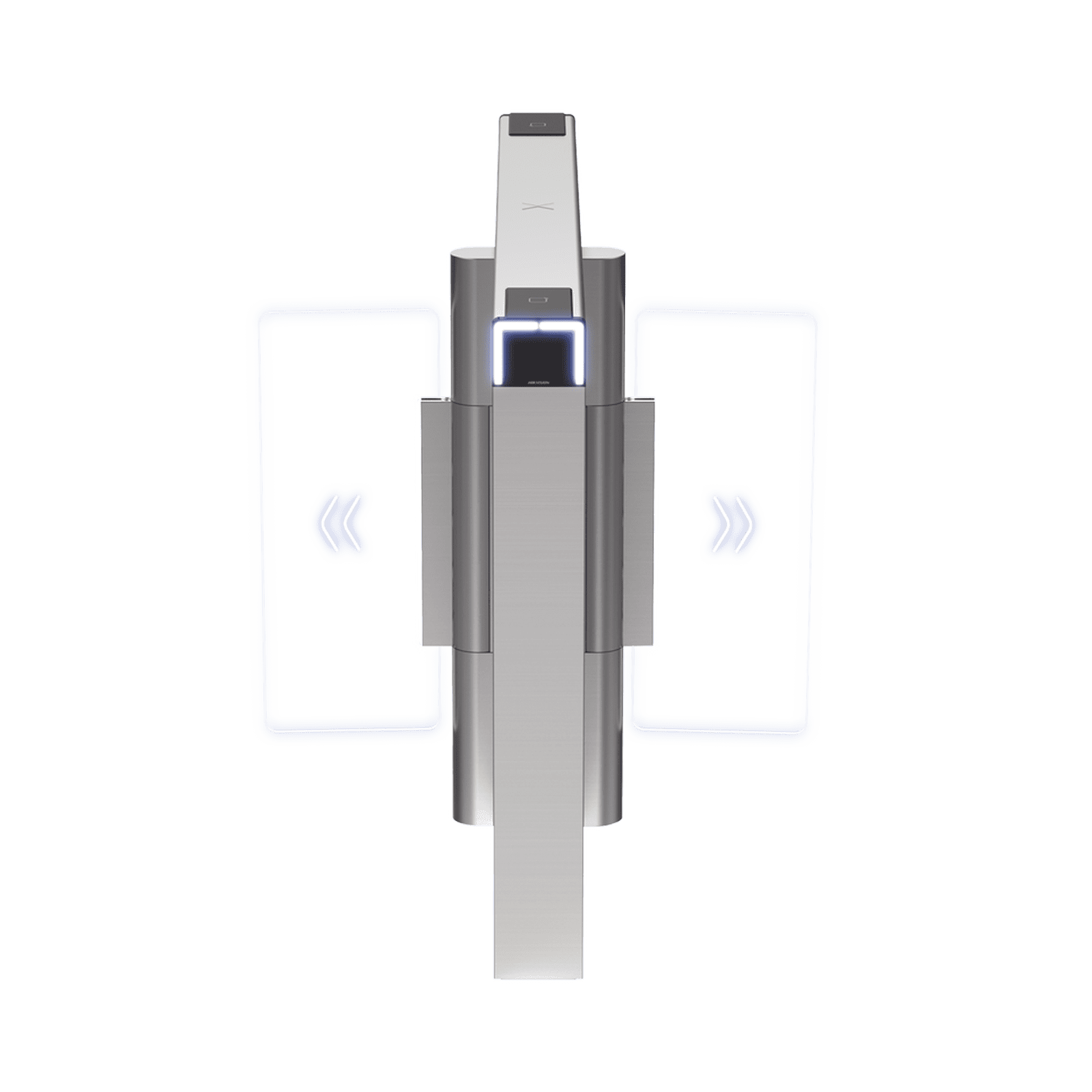 Torniquete Swing Central PREMIUM para Ampliar Carriles / Iluminación LED / Carril de 90 cms / Requiere Torniquetes Izquierdo y Derecho DS-K3B530X-M/MPG-DP90 - HIKVISION