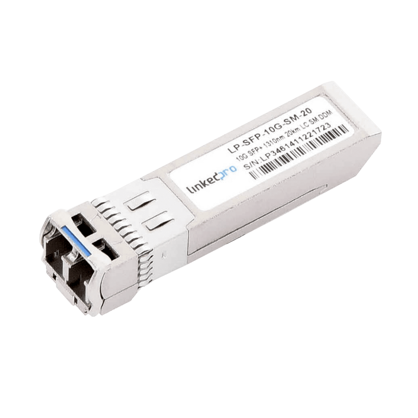 Transceptor Óptico SFP+ (Mini-Gbic) / Monomodo 1310 nm / 10 Gbps / 10GBASE-LR / Conectores LC/UPC Dúplex / DDM / Hasta 20 km LP-SFP-10G-SM-20 - LINKEDPRO BY EPCOM