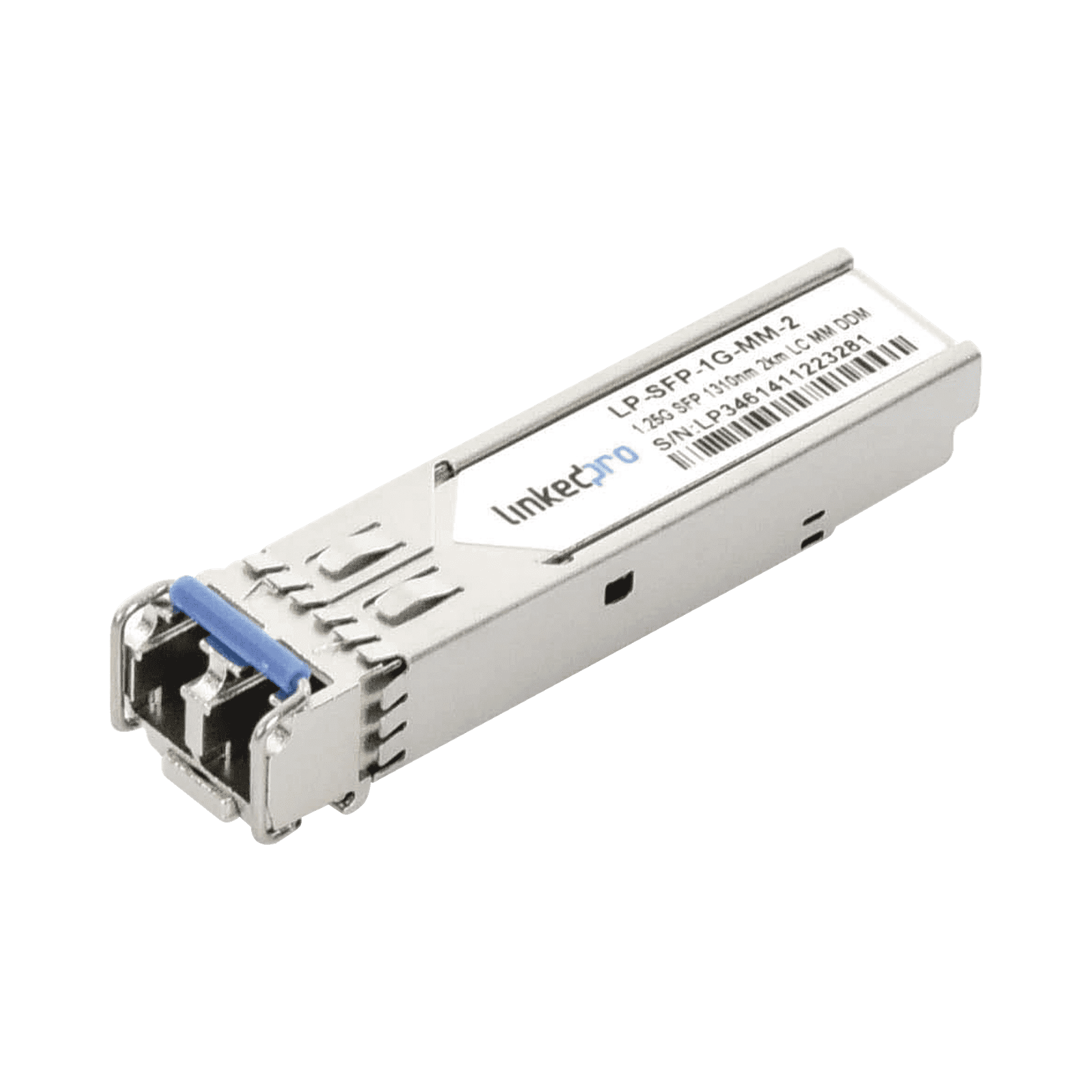 Transceptor Óptico SFP (Mini-Gbic) / Multimodo 1310 nm / 1.25 Gbps / 1000BASE-SX / Conectores LC/UPC Dúplex / DDM / Hasta 2 km LP-SFP-1G-MM-2 - LINKEDPRO BY EPCOM