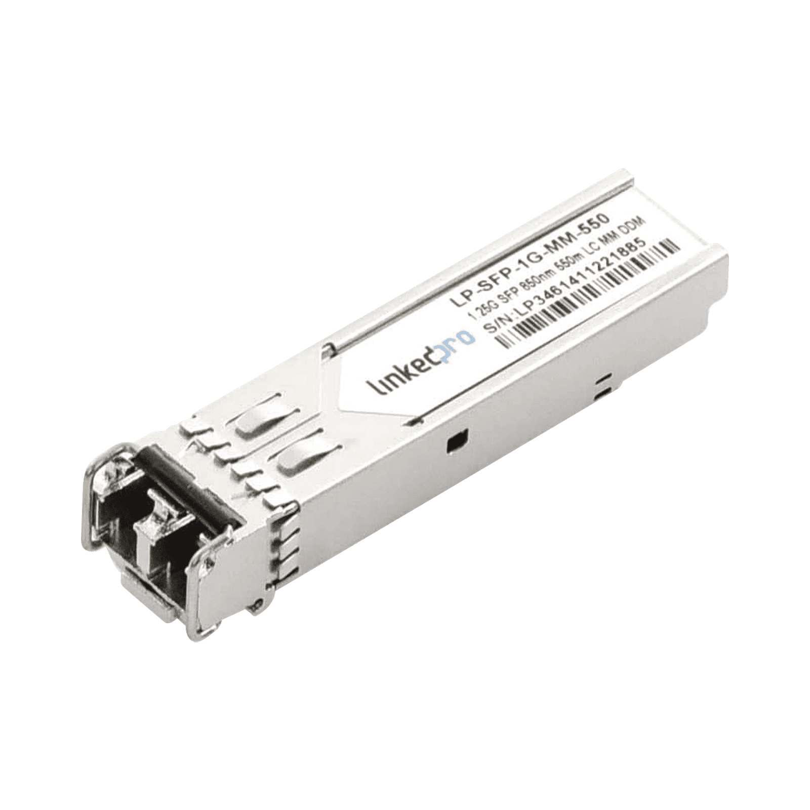 Transceptor Óptico SFP (Mini-Gbic) / Multimodo 850 nm / 1.25 Gbps / 1000BASE-SX / Conectores LC/UPC Dúplex / DDM / Hasta 550 m LP-SFP-1G-MM-550 - LINKEDPRO BY EPCOM