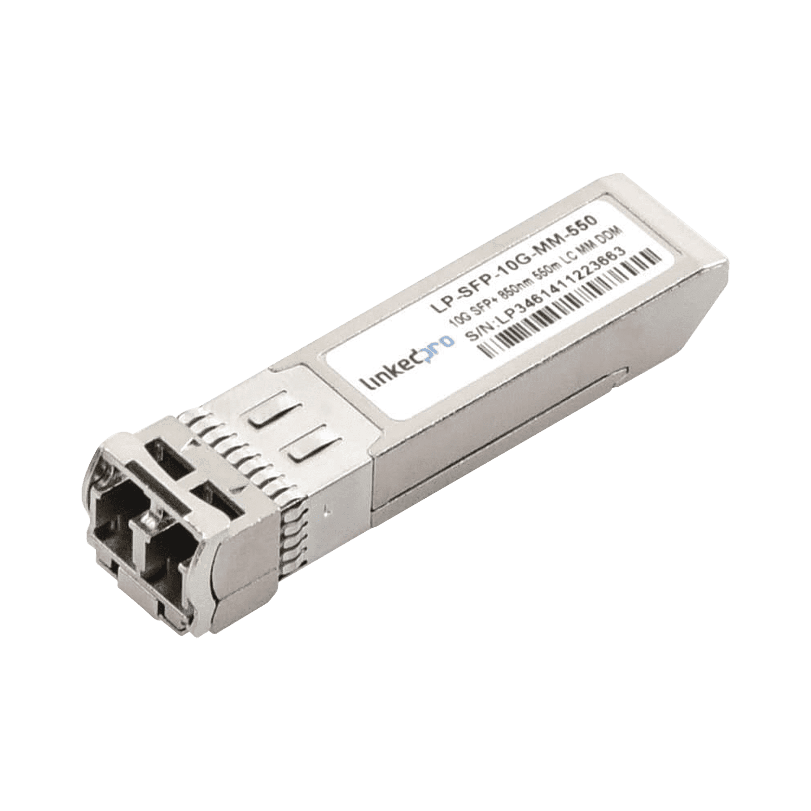 Transceptor Óptico SFP+ (Mini-Gbic) / Multimodo 850 nm / 10 Gbps / 10GBASE-SR / Conectores LC/UPC Dúplex / DDM / Hasta 550 m LP-SFP-10G-MM-550 - LINKEDPRO BY EPCOM