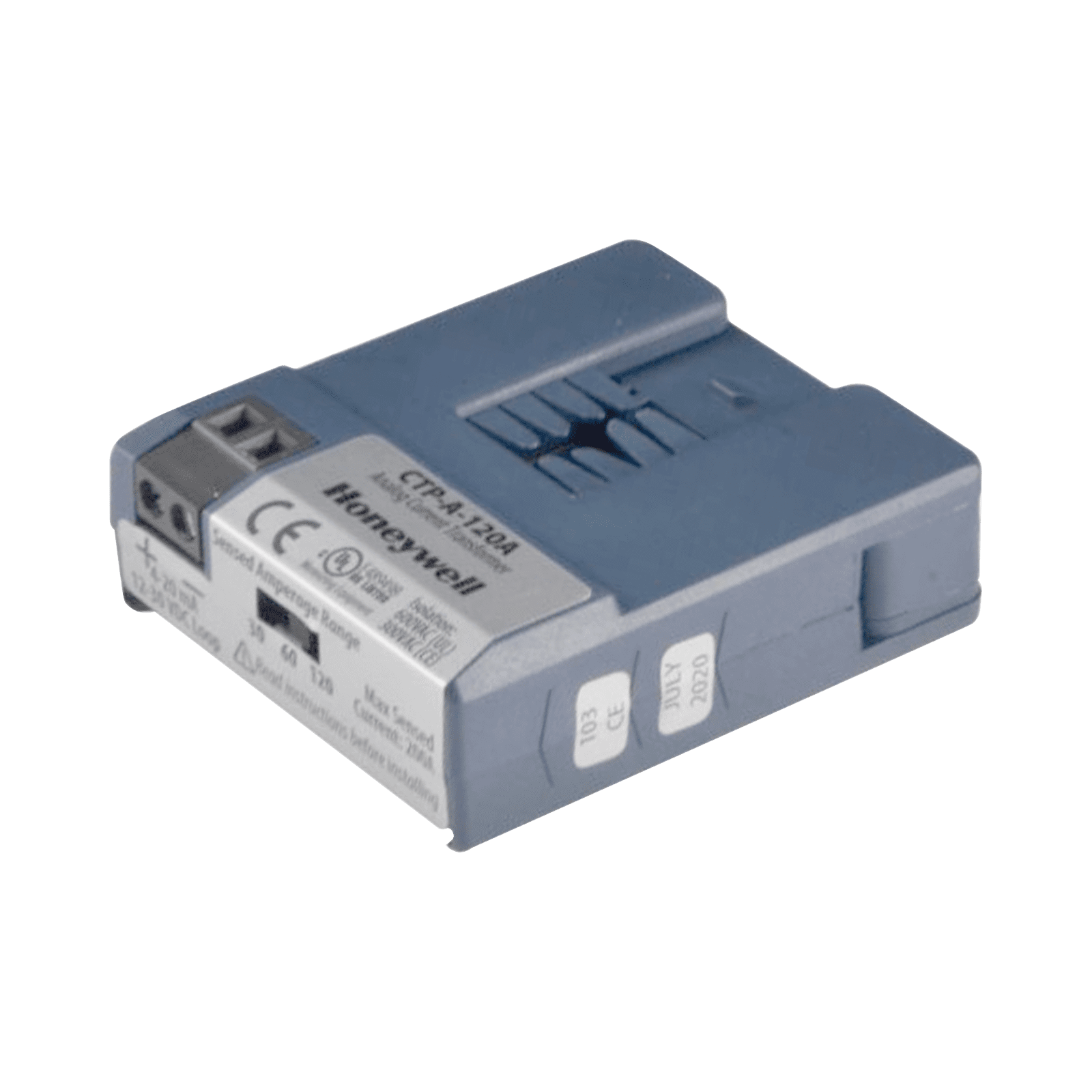 Transductor de corriente de nucleo dividido de  4-20mA , 30/60/120a , con capacidad de hasta 200A CTP-A-120A - HONEYWELL BMS