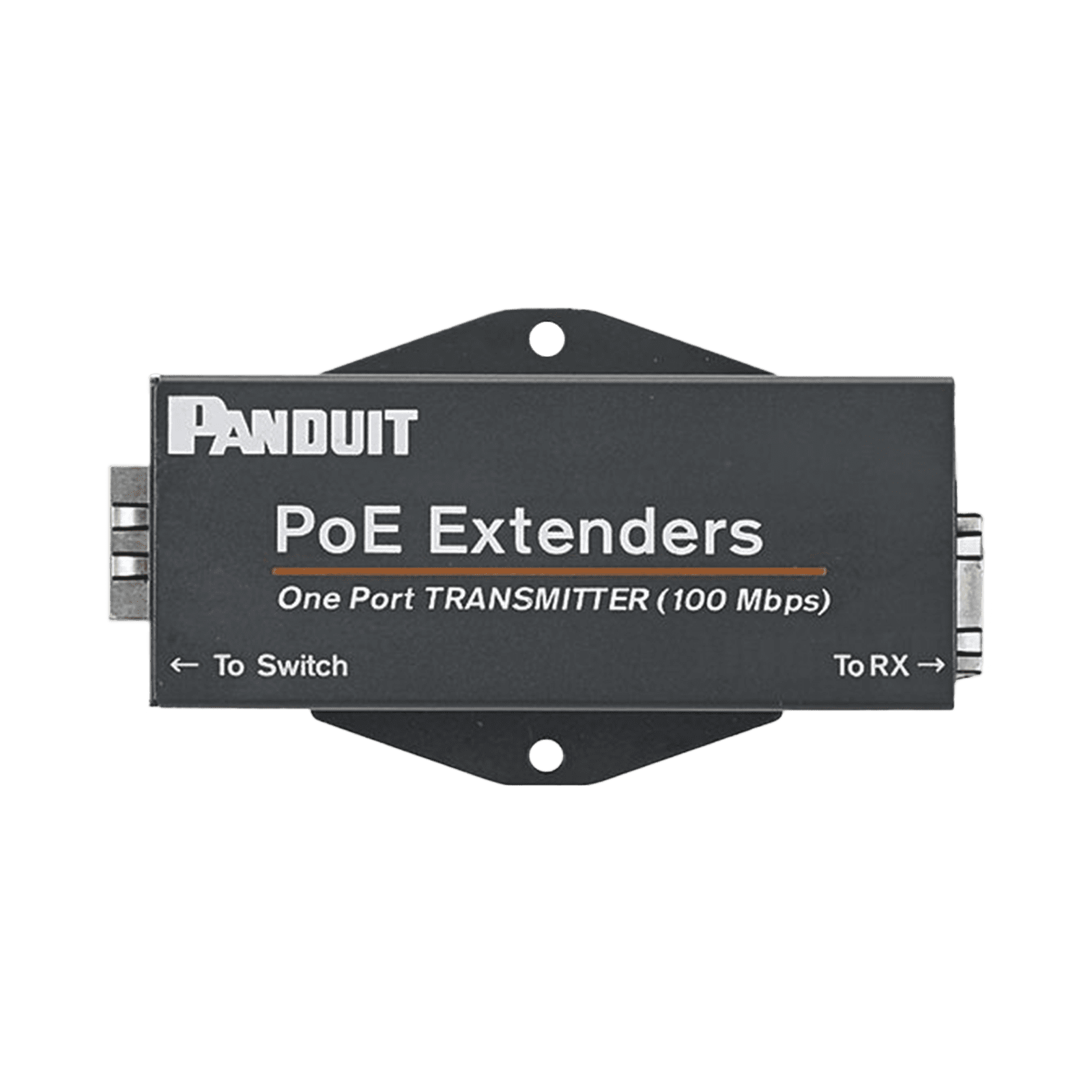 Transmisor PoE/PoE+ Para Uso con Receptor POEXRX1, Hasta 610 Metros (2000 ft) con Cable Cat5e o Cat6, 10/100Mbps POEXTX1 - PANDUIT