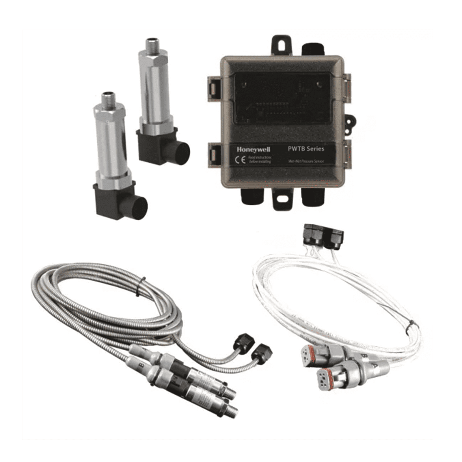 Transmisor de presion diferencial para lienas de agua helada o caliente, 0-75/150/250 PSID, incluye 9FT Cable, 24 Vac PWTB250-AC-9 - HONEYWELL BMS