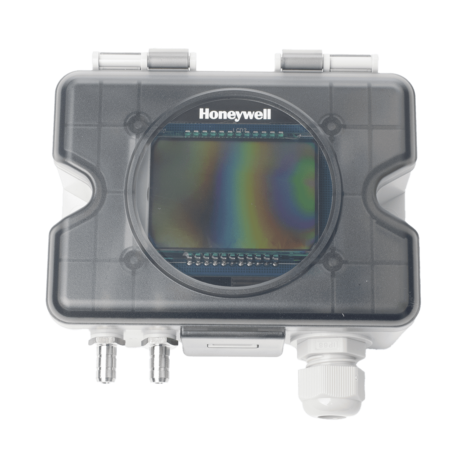 Trasmisor diferencial de presión de aire DP XMTR, 10000Pa, LCD HSDP-A10000UL - HONEYWELL BMS