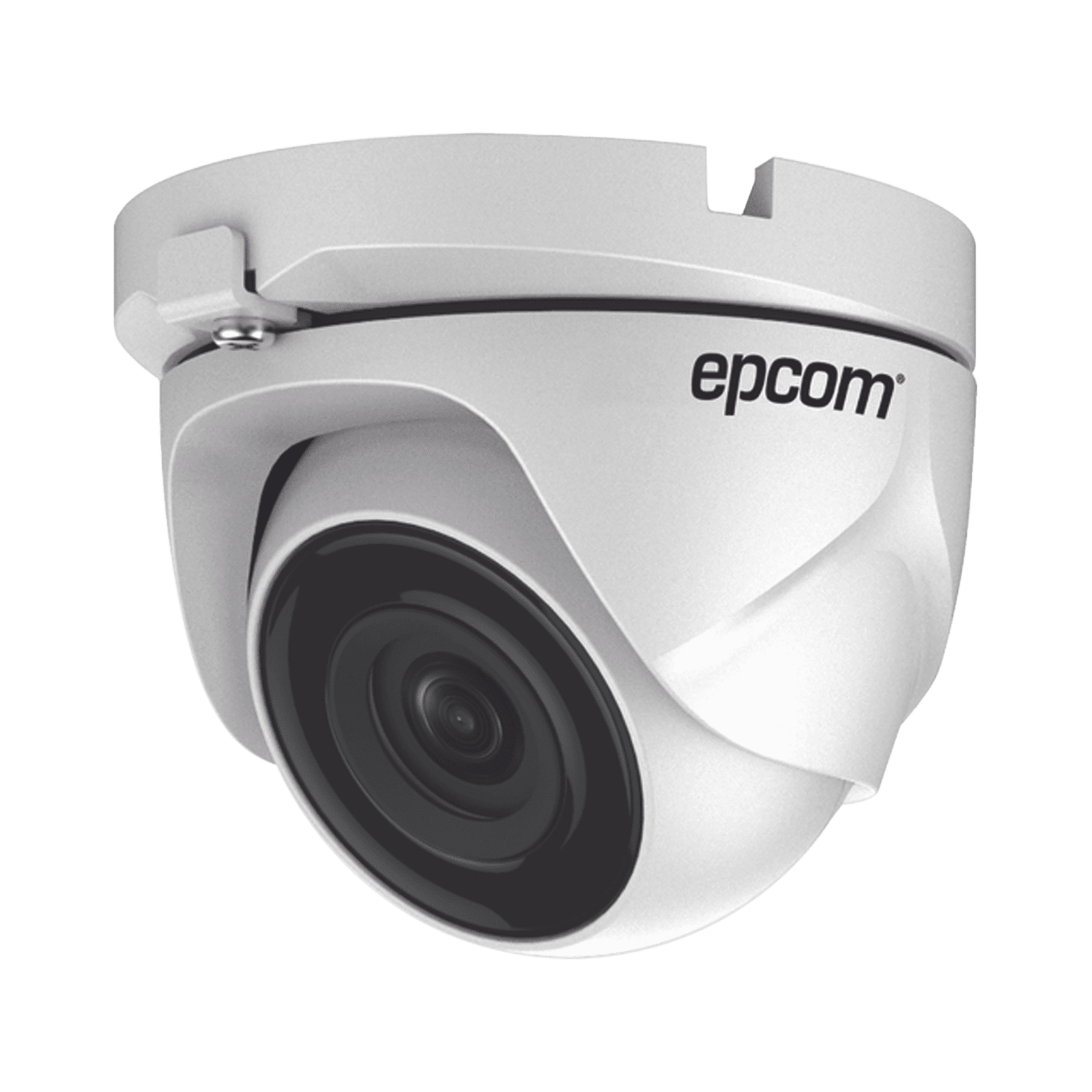 Turret TURBOHD 2 Megapixel (1080p) / METÁLICA / Gran Angular 103° / Lente 2.8 mm / IR EXIR 20 Mts / Exterior IP66 / TVI-AHD-CVI-CVBS / dWDR E8-TURBO-G2W - EPCOM PROFESSIONAL