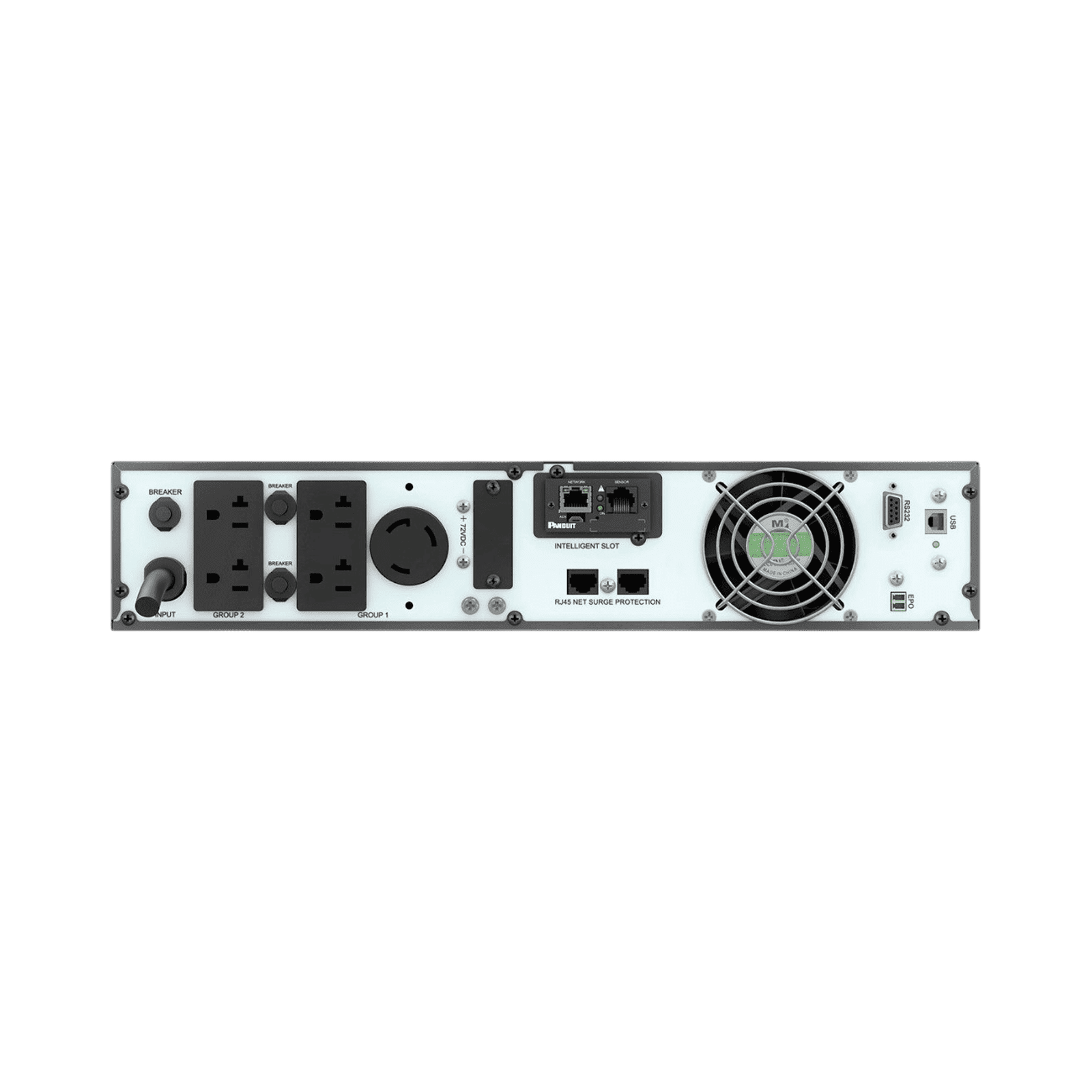 UPS SmartZone de 3000 VA/3000 W, Online Doble Conversión, Entrada 120 Vca NEMA L5-30P, Onda Senoidal Pura, 2 UR, Con 4 Tomas NEMA 5-20R y 1 L5-30R, Incluye Tarjeta de Red y Kit de Rieles U03N11V - PANDUIT