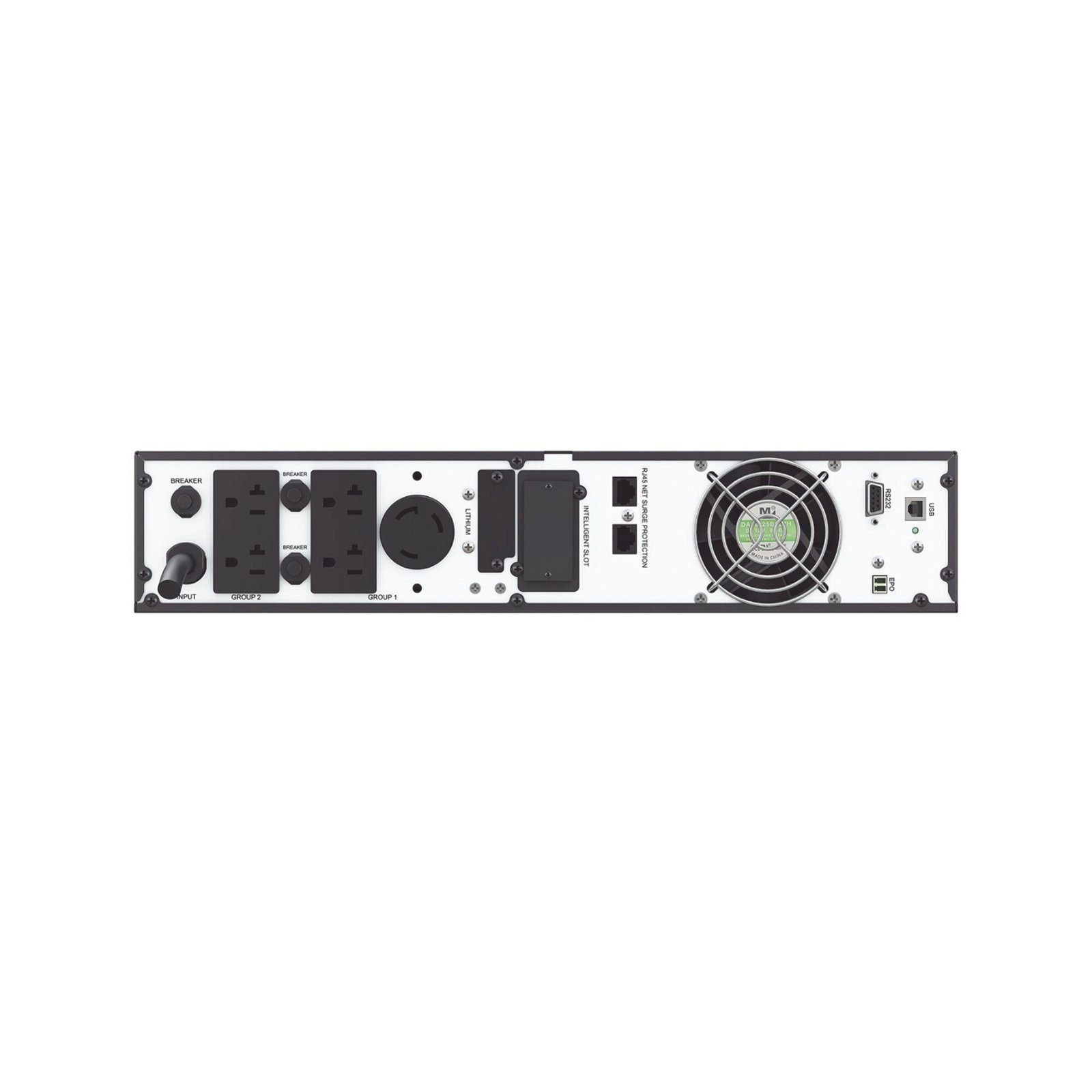 UPS SmartZone de 3000 VA/2700 W, Topología Línea Interactiva, Entrada 120 Vca NEMA L5-30P, Onda Senoidal Pura, Con Baterías de Lithium-Ion (LiFePO4) de Alto Rendimiento,, 2 UR, Con 4 Tomas NEMA 5-20R y 1 NEMA L5-30R U03S11L - PANDUIT