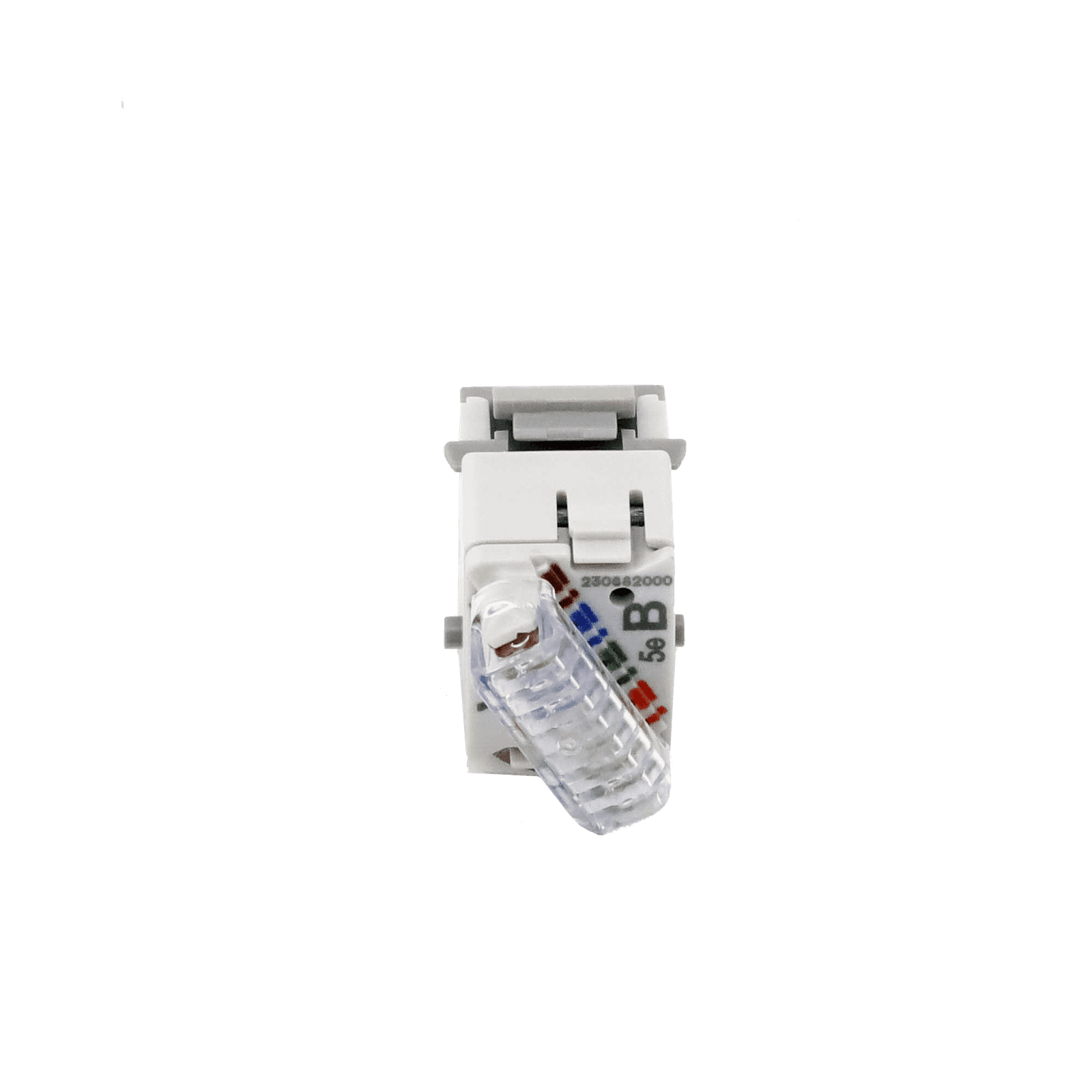 Jack UltraMAX Cat5e, UTP, Tipo Keystone, Color Gris, Punch Down U5-K04NS - SIEMON
