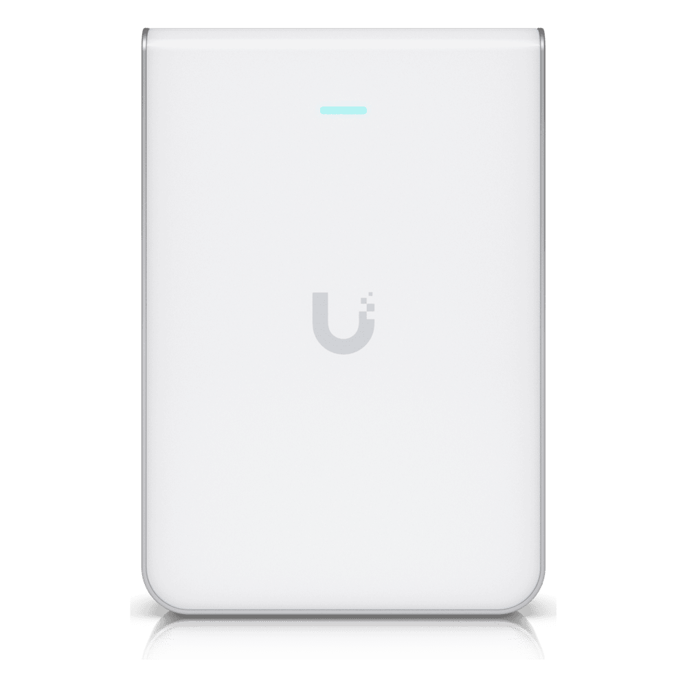 Punto de Acceso WiFi 7 Con Diseo de Pared, Tribanda en 2.4, 5 y 6 GHz, Hasta 10.688 Gbps, Puerto Ethernet 1/2.5 GbE, 300+ Clientes Simultneos U7-PRO-WALL