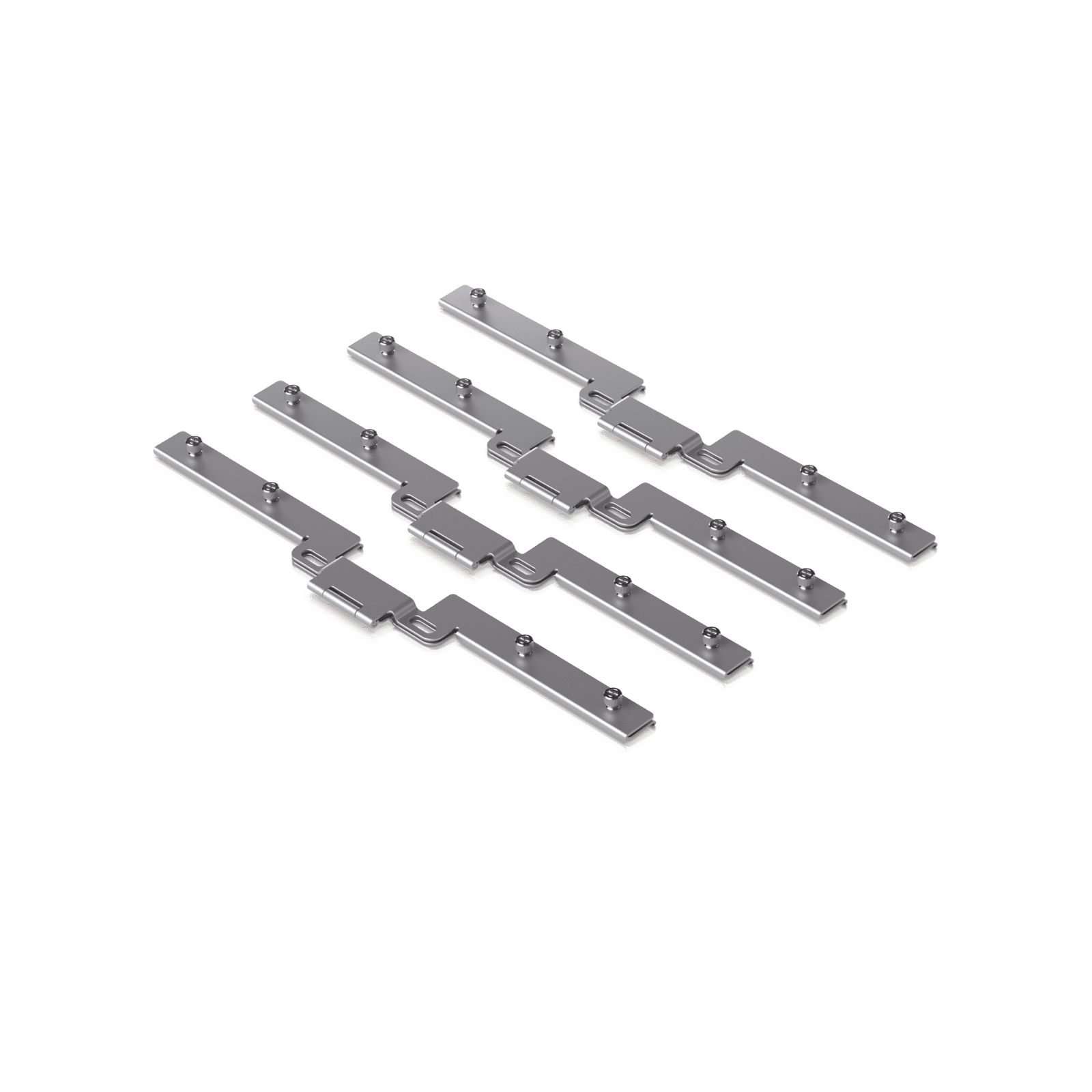 Kit de apilamiento/stack para unir 2 racks UniFi modelo U-RACK-6U-TL, para lograr un rack de 12 UR. No incluye los racks UACC-RACK-STACKING-KIT - UBIQUITI INC.