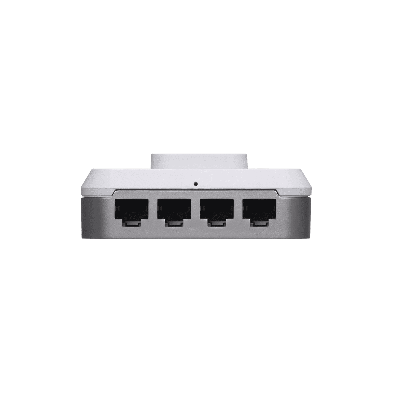 Access Point In Wall HD MU-MIMO 4×4 Wave 2 con 5 puertos (1 PoE entrada 802.3af/at PoE+, 1 PoE salida 48V y 3 Ethernet Passthrough) antena Beamforming, ideal para suites UAP-IW-HD - UBIQUITI INC.