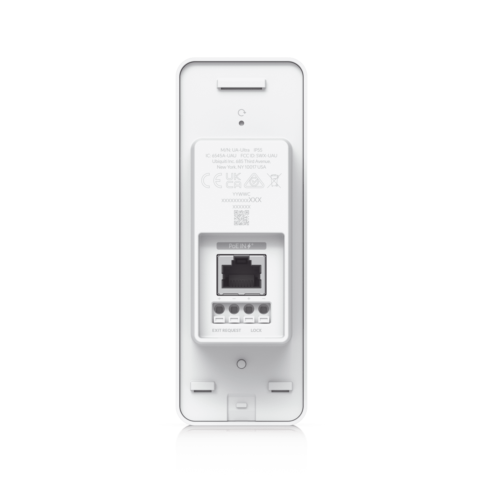 UniFi Access Ultra, lector de NFC y movimiento para abrir una puerta, incluye conexiones para chapa o cerradura magnética, no requiere HUB UA-ULTRA - UBIQUITI INC.