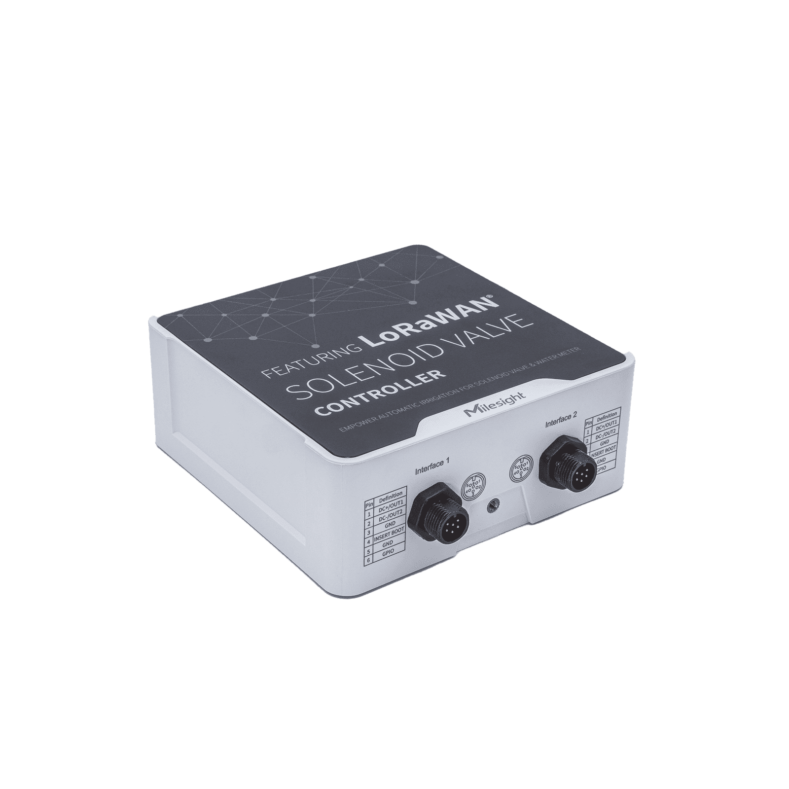 Controlador IoT Industrial con Entradas y Salidas Digitales para Automatización LoRaWAN UC512DI915M - MILESIGHT