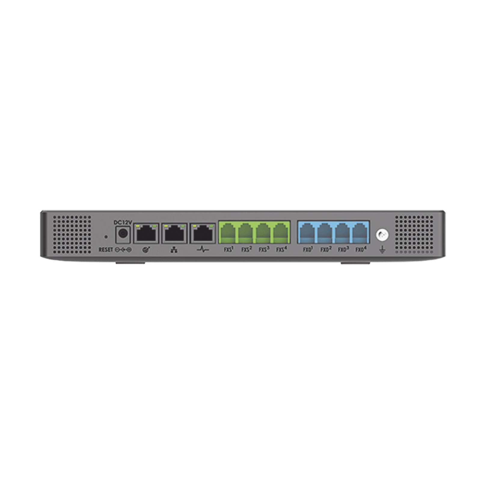 Conmutador IP-PBX para hasta 1000 usuarios y 150 llamadas simultaneas, 4FXO, 4FXS, solución para PyMEs UCM6304A - Grandstream