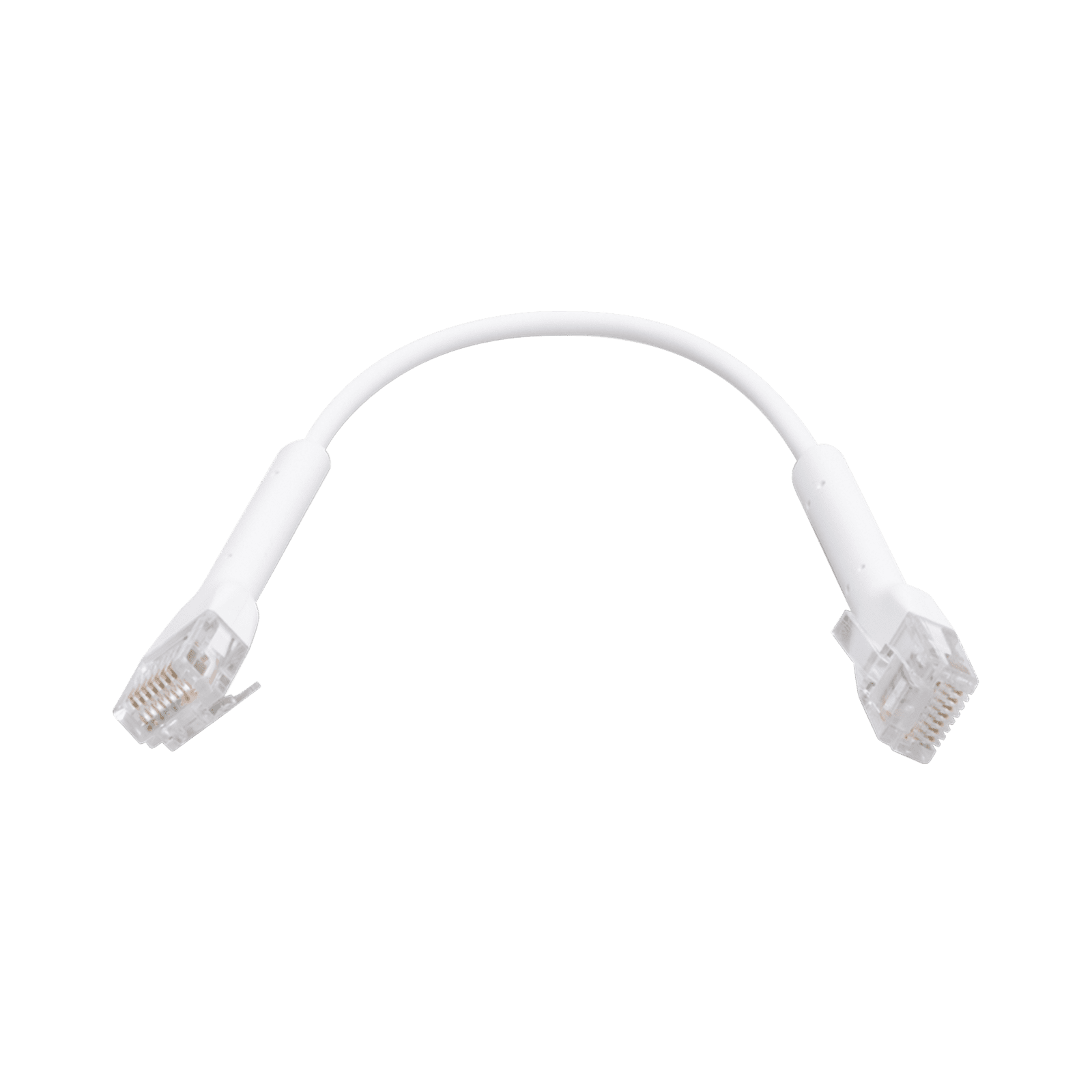 UniFi Ethernet Patch Cable Cat6 de 22 cm, color blanco UC-PATCH-RJ45 - UBIQUITI NETWORKS