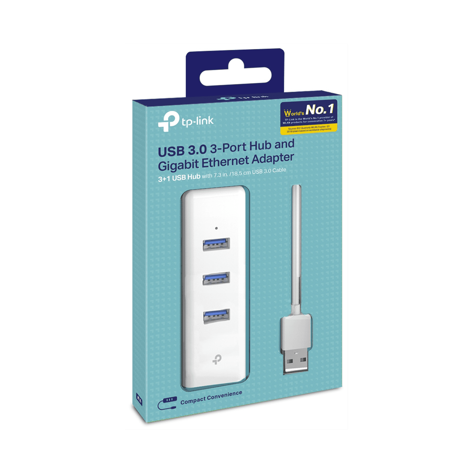 Adaptador de red Ethernet USB 3.0 a RJ45 10/100/1000Mbps UE330 - TP-LINK