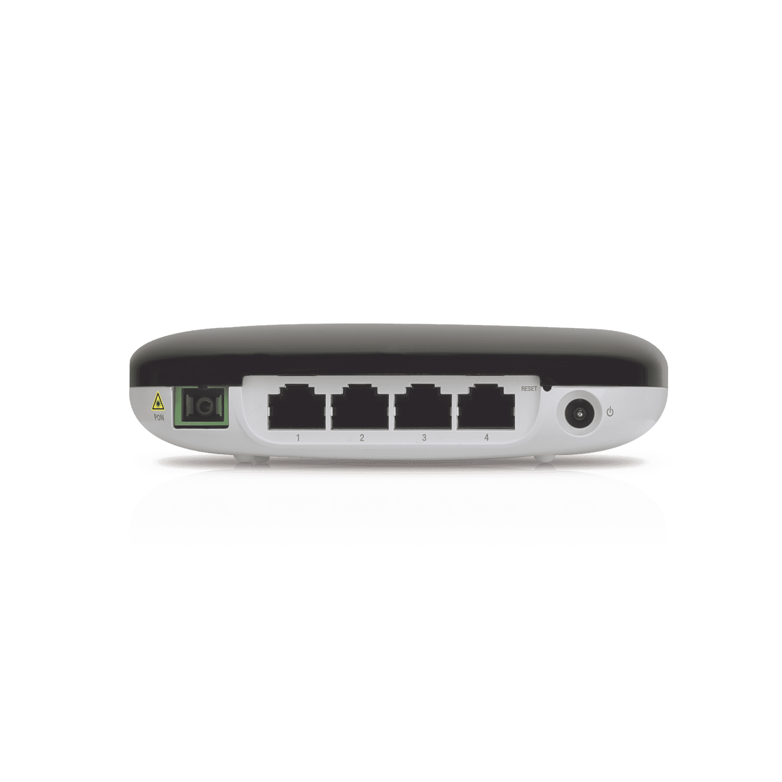 UFiber WiFi 802.11n GPON ONU, Unidad de red óptica con 1 puerto WAN GPON (SC/APC) + 4 puertos LAN Gigabit Ethernet UF-WIFI - UBIQUITI INC.