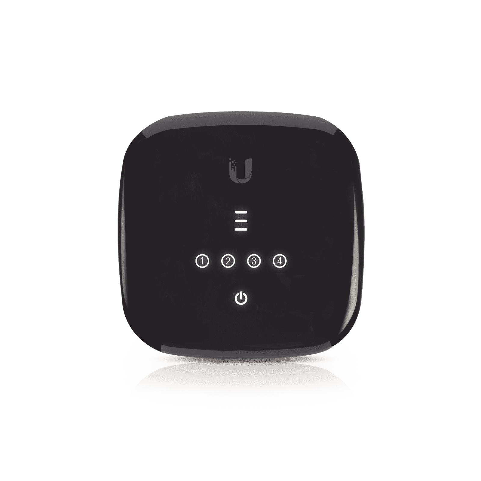UFiber WiFi 802.11n GPON ONU, Unidad de red óptica con 1 puerto WAN GPON (SC/APC) + 4 puertos LAN Gigabit Ethernet UF-WIFI - UBIQUITI INC.