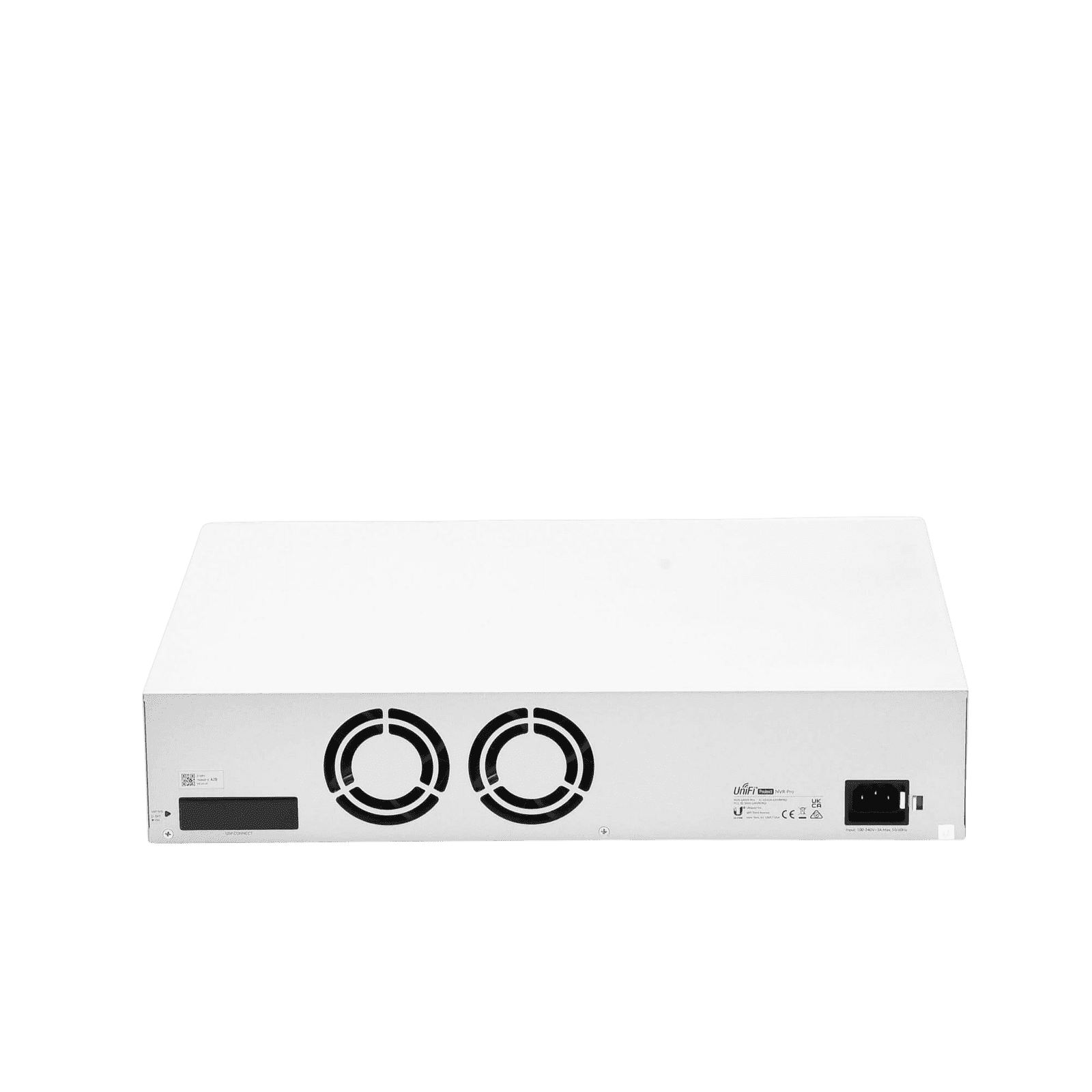 NVR PRO UniFi Protect, con bahía para 7 discos duros, almacena hasta 20 cámaras 4k o 60 cámaras 1080p, pantalla táctil UNVR-PRO - UBIQUITI INC.