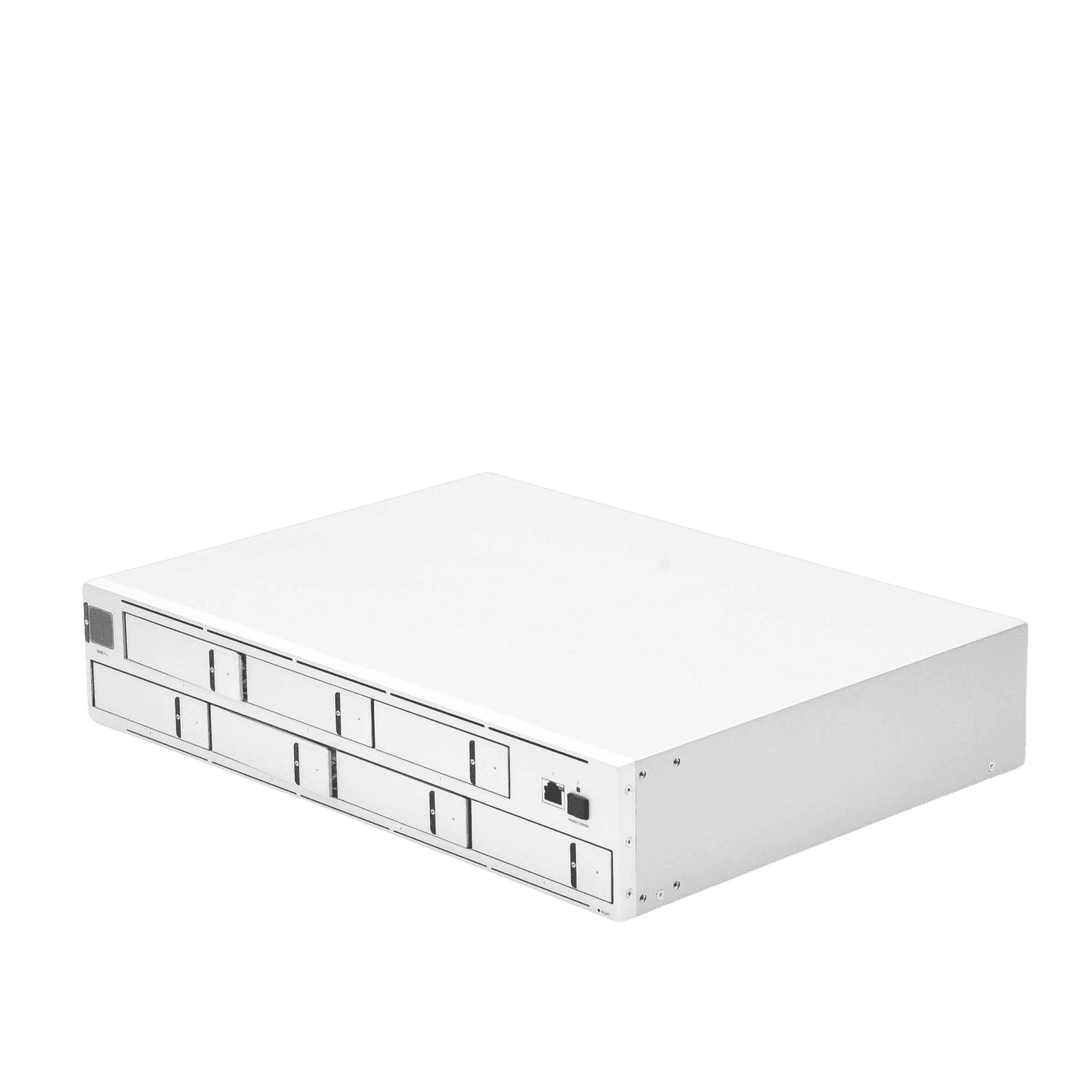 NVR PRO UniFi Protect, con bahía para 7 discos duros, almacena hasta 20 cámaras 4k o 60 cámaras 1080p, pantalla táctil UNVR-PRO - UBIQUITI INC.