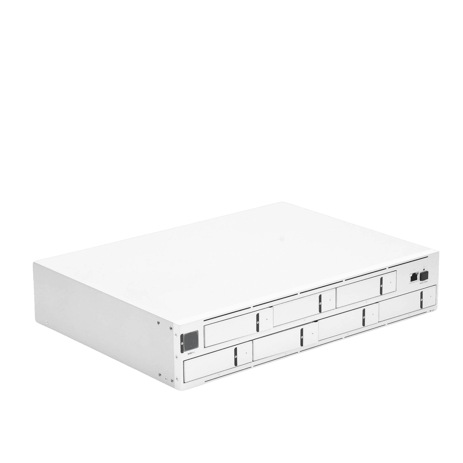 NVR PRO UniFi Protect, con bahía para 7 discos duros, almacena hasta 20 cámaras 4k o 60 cámaras 1080p, pantalla táctil UNVR-PRO - UBIQUITI INC.