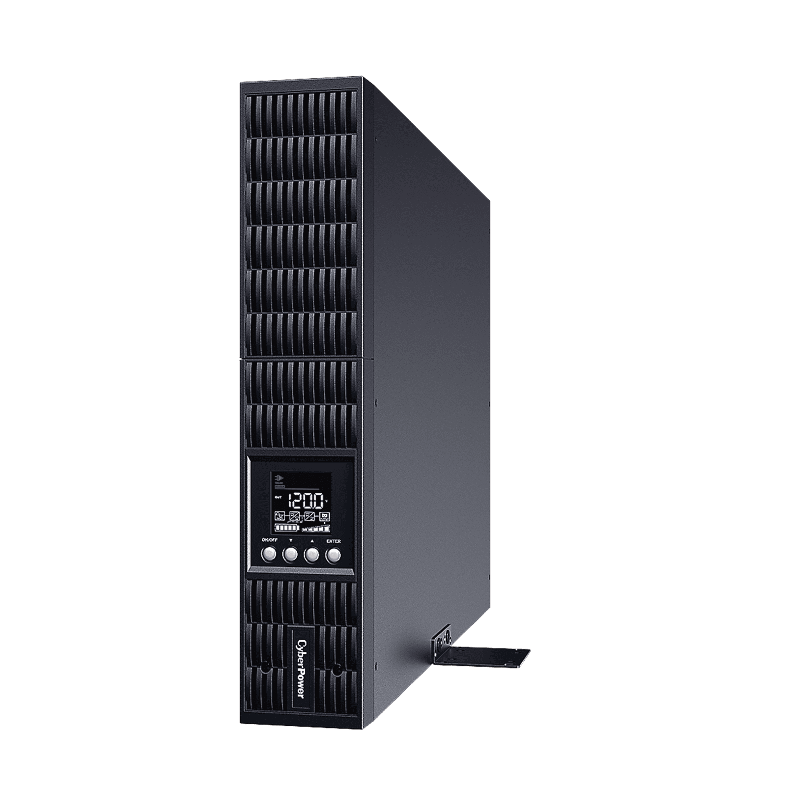 UPS Smart App Online S de 3000 VA/2700 W, Online Doble Conversión, Entrada 120 Vca NEMA L5-30P, Onda Senoidal Pura, Rack o Torre de 2 UR, Con 6 Tomas NEMA 5-20R OLS3000RT2UA - CyberPower
