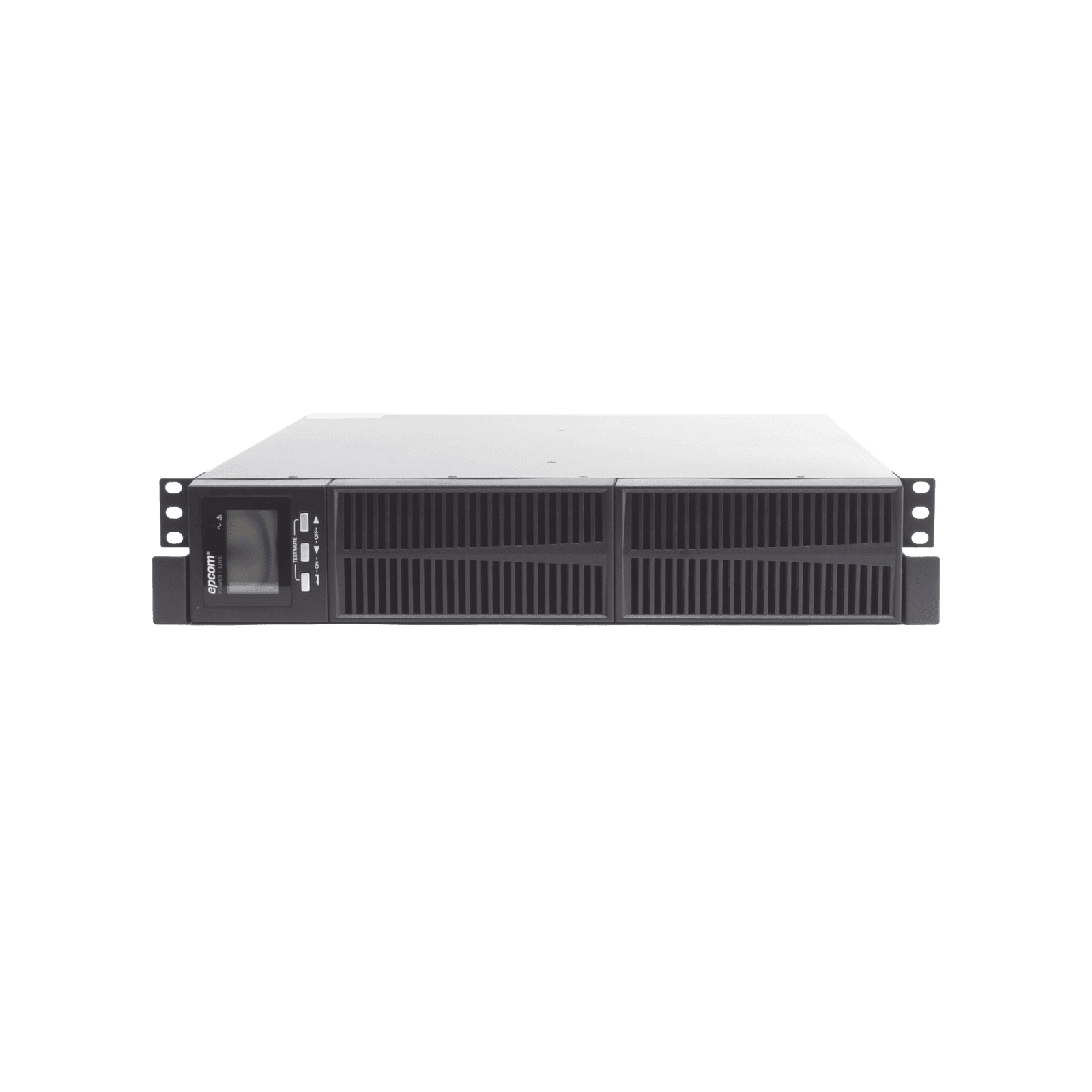 UPS de 3000VA/2700W / Topología On-Line Doble Conversión con Baterías Internas / Entrada y Salida de 120 Vca / Clavija de Entrada NEMA L5-30P / Pantalla LCD Configurable / Formato Rack/Torre EPU3000G3 - EPCOM POWERLINE