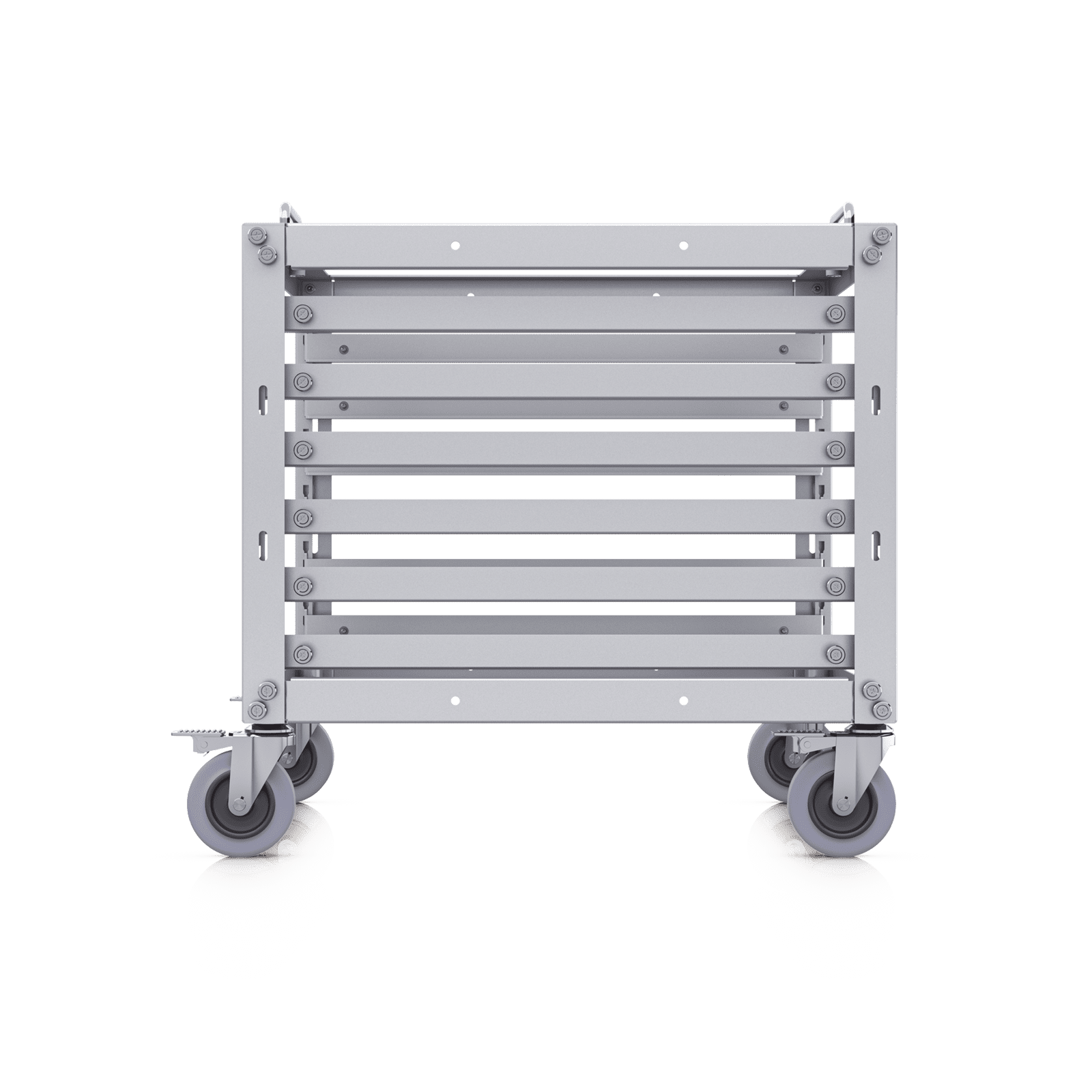 UniFi Rack Móvil de 6 Unidades, incluye 1 patchpanel de 24 puertos Gigabit, no requiere herramientas para armarse, incluye ruedas. U-RACK-6U-TL - UBIQUITI INC.