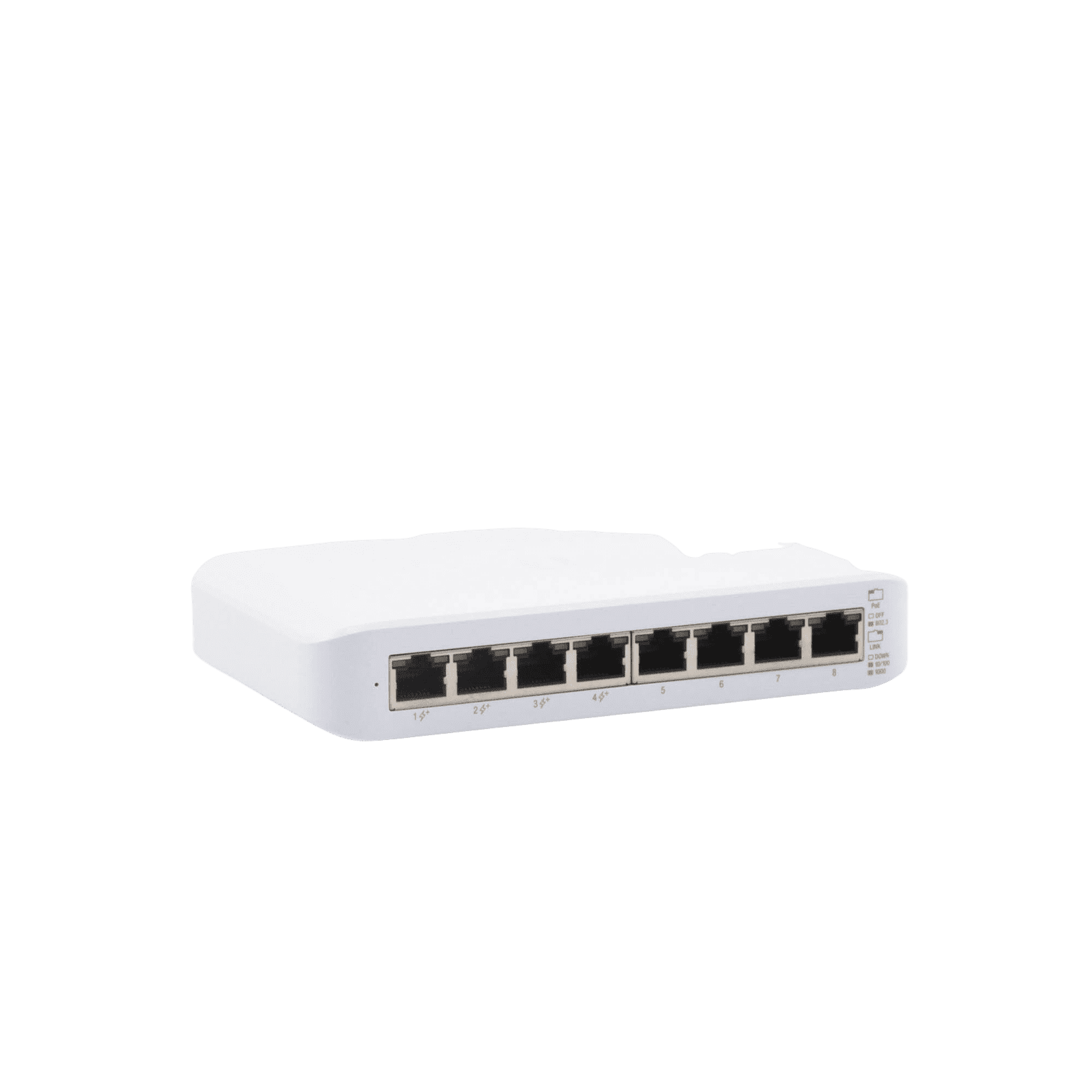 Switch UniFi Lite Administrable PoE de 8 Puertos 10/100/1000 Mbps (4 puertos 802.3af/at), 52 W USW-LITE-8-POE - UBIQUITI INC.