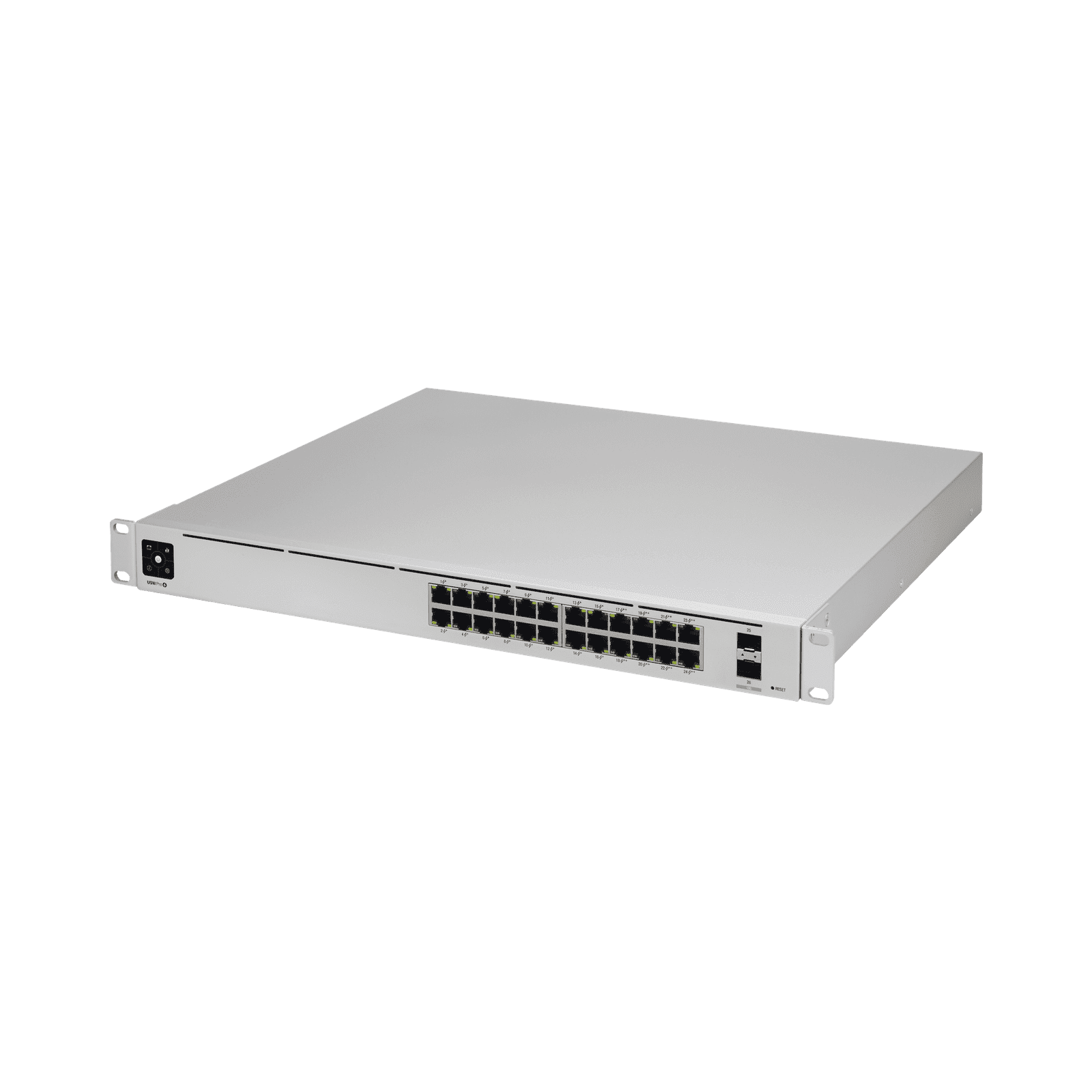 UniFi Switch USW-Pro-24-POE Gen2, con funciones capa 3, de 24 puertos PoE 802.3at/bt + 2 puertos 1/10G SFP+, 400W, pantalla informativa USW-PRO-24-POE - UBIQUITI NETWORKS