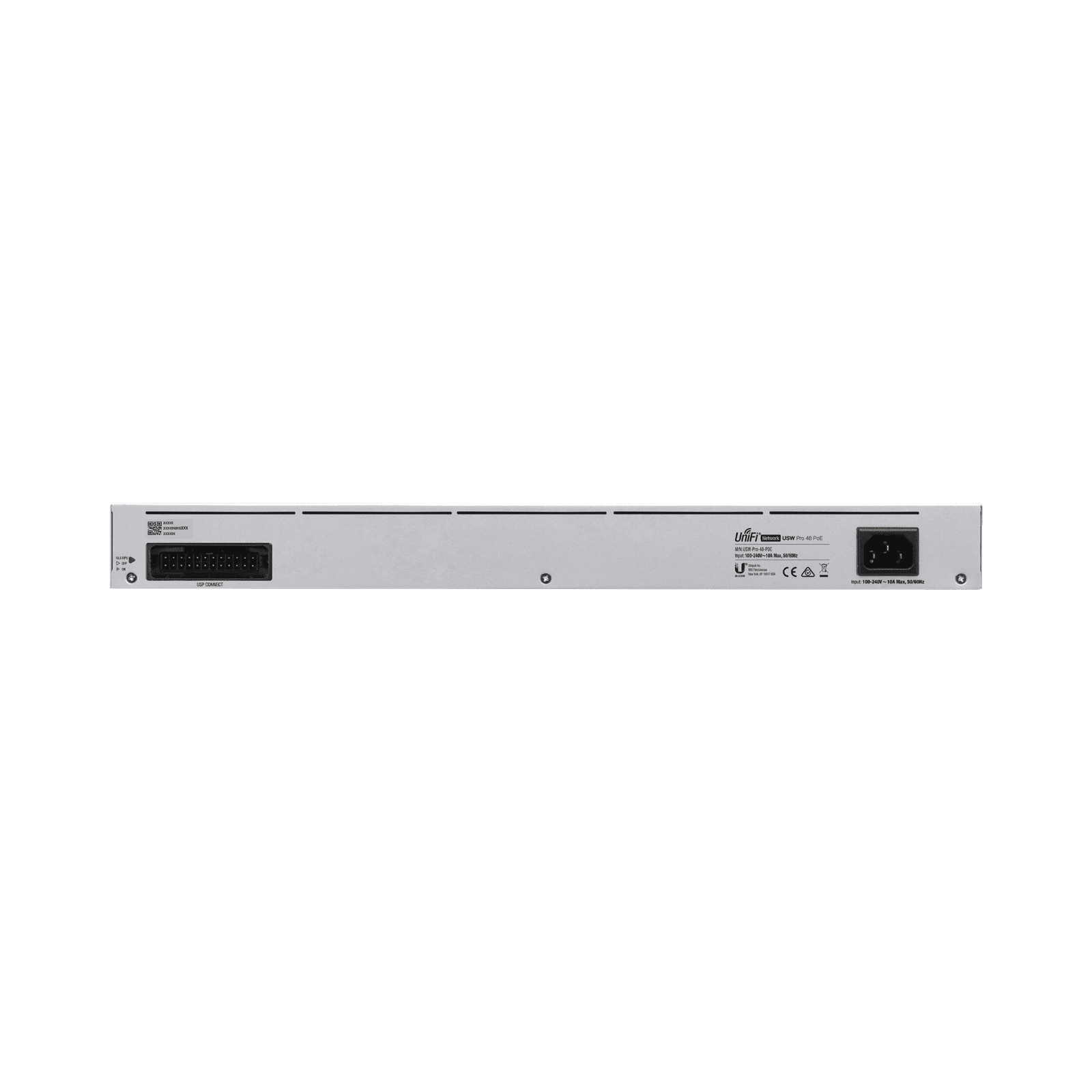 UniFi Switch USW-Pro-48-POE Gen2, Capa 3 de 48 puertos PoE 802.3at/bt + 4 puertos 1/10G SFP+, 600W, pantalla informativa USW-PRO-48-POE - UBIQUITI NETWORKS