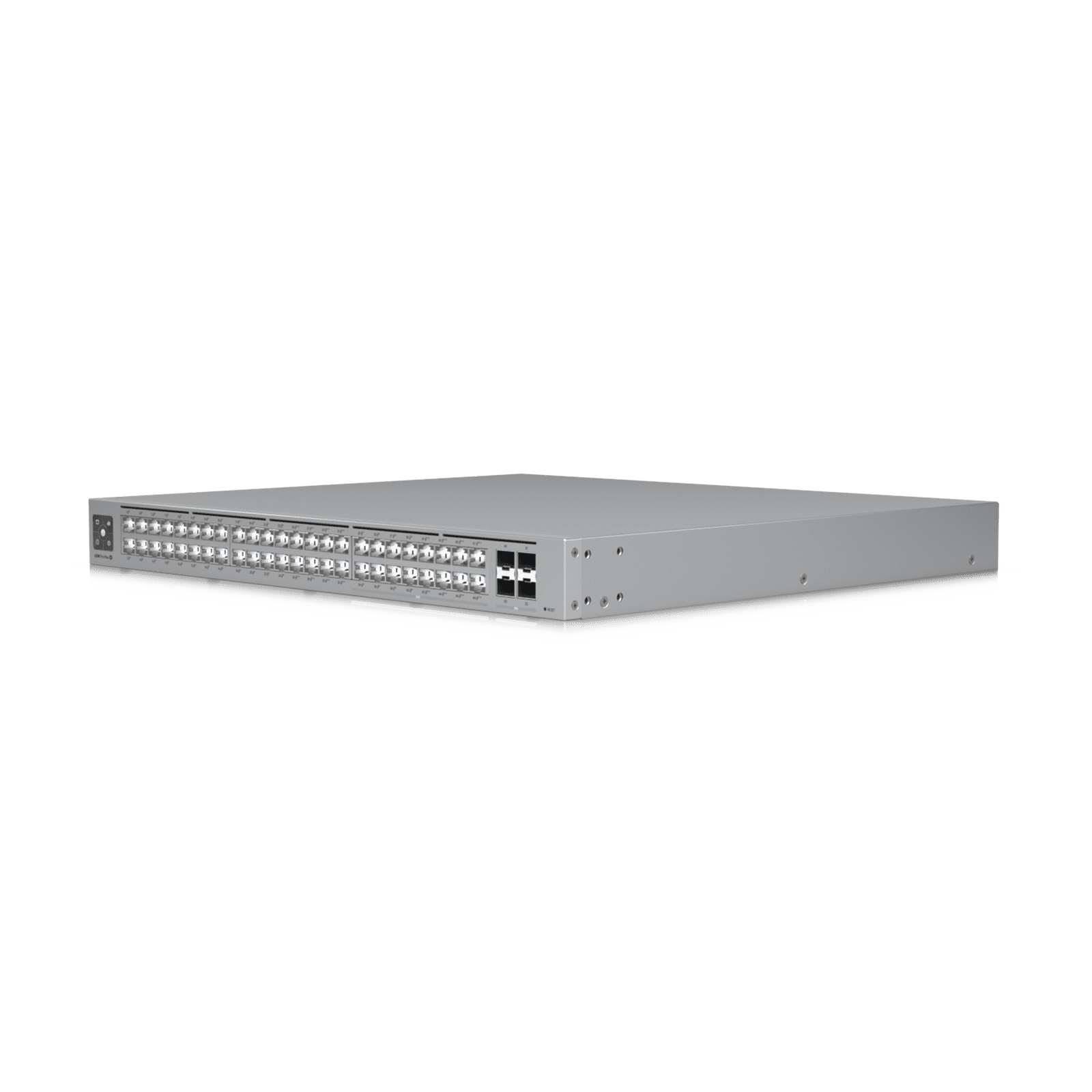 UniFi Switch Pro Max 48 POE, con funciones capa 3, 48 puertos (16 puertos 2.5 GbE (8 POE++ y 8 POE+) y 32 puertos 1 GbE (24 POE+ y 8 POE++)), 2 puertos SFP+ 10G, POE++ 720W, pantalla informativa USW-PRO-MAX-48-POE - UBIQUITI INC.