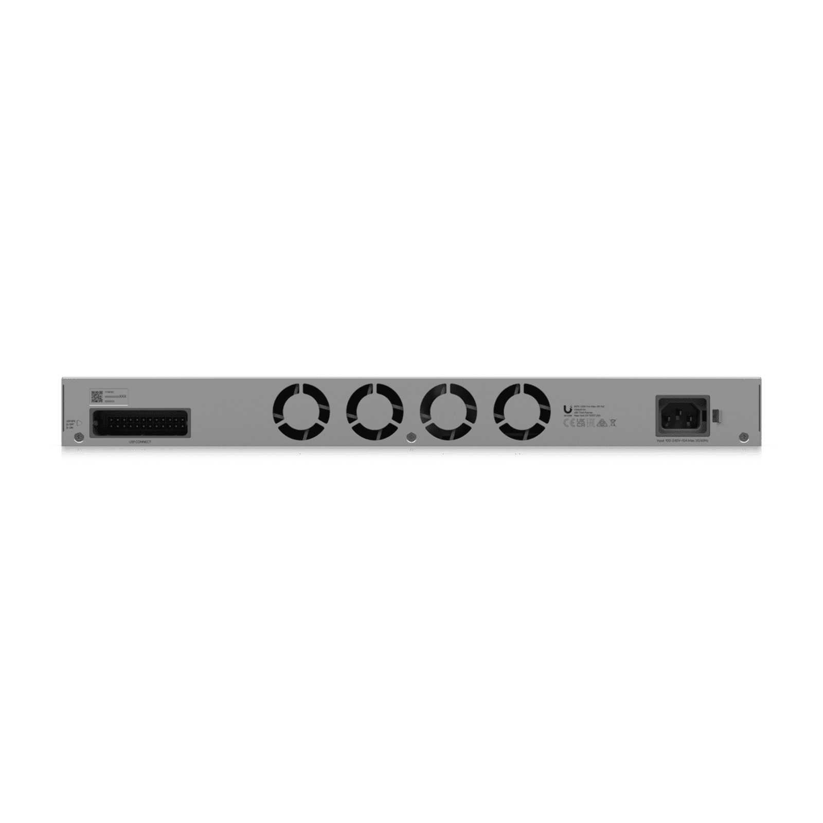 UniFi Switch Pro Max 48 POE, con funciones capa 3, 48 puertos (16 puertos 2.5 GbE (8 POE++ y 8 POE+) y 32 puertos 1 GbE (24 POE+ y 8 POE++)), 2 puertos SFP+ 10G, POE++ 720W, pantalla informativa USW-PRO-MAX-48-POE - UBIQUITI INC.