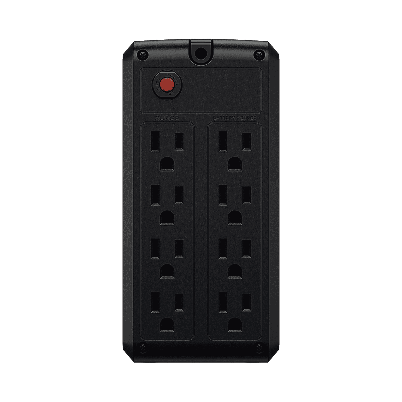 UPS de 1000 VA/500 W, Topología Línea Interactiva, Entrada 120 Vca  NEMA 5-15P, y 8 Salidas NEMA 5-15R, Puerto USB, Con Regulador de Voltaje (AVR) UT-1000GU - CyberPower