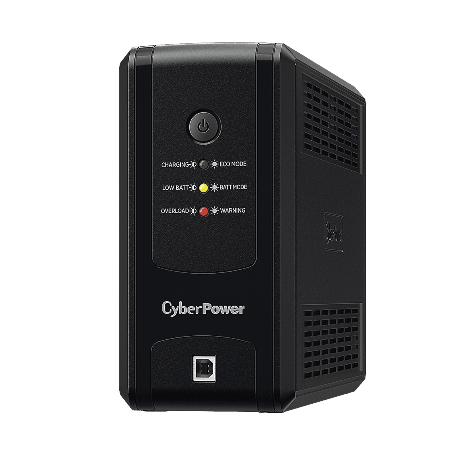 UPS de 750 VA/375 W, Topología Línea Interactiva, Entrada 120 Vca NEMA 5-15P, y 8 Salidas NEMA 5-15R, Puerto USB, Con Regulador de Voltaje (AVR) UT-750GU - CyberPower