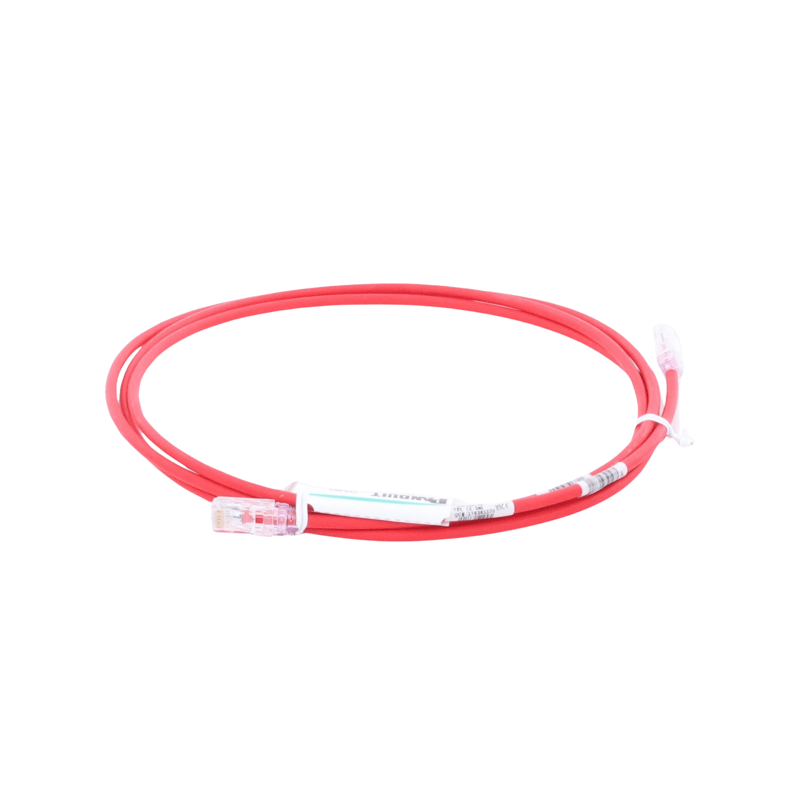 Cable de Parcheo UTP Cat6A, CM/LSZH, Diámetro Reducido (28AWG), Color Rojo, 7ft UTP28X7RD - PANDUIT