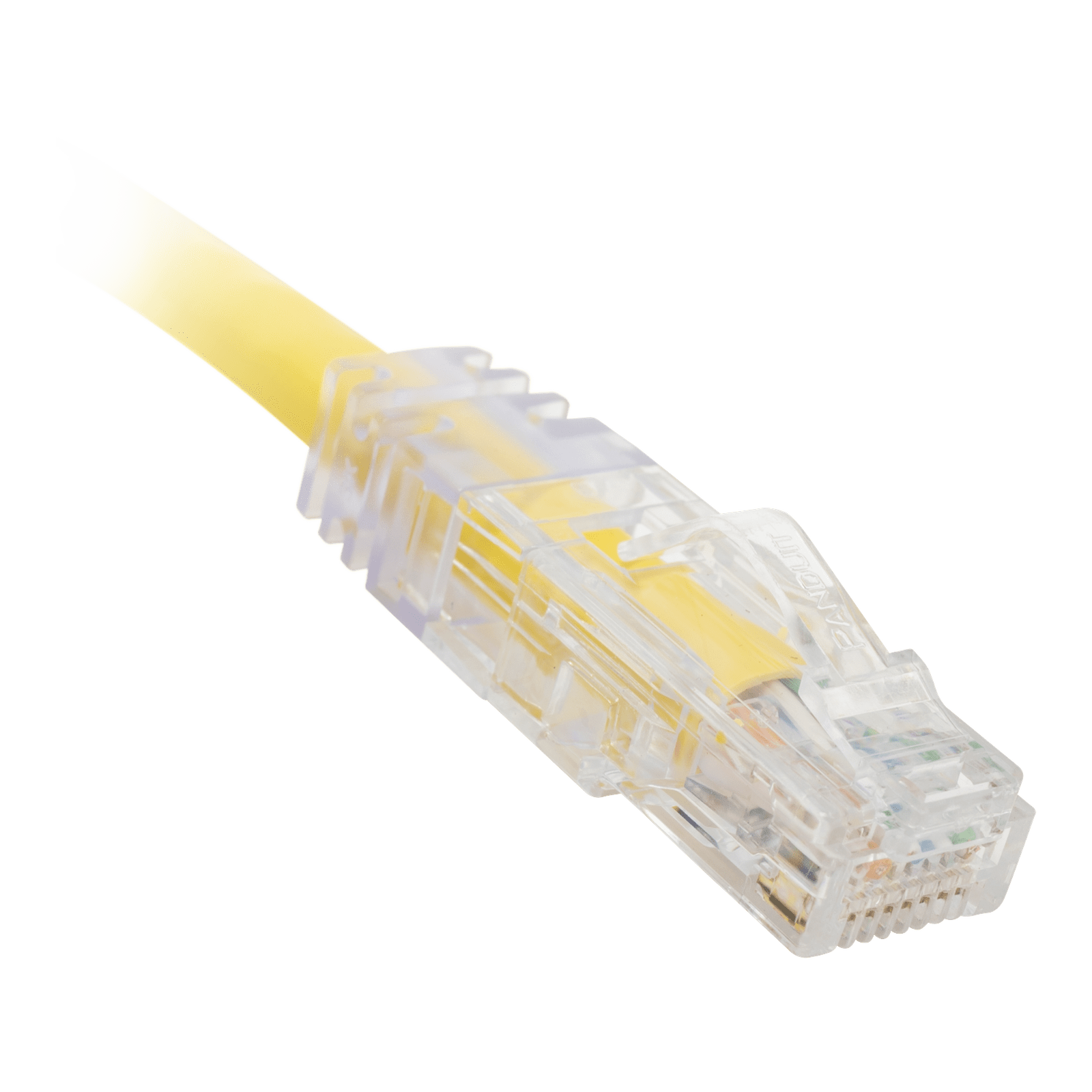 Cable de Parcheo TX6, UTP Cat6, 24 AWG, CM, Color Amarillo, 1ft UTPSP1YLY - PANDUIT