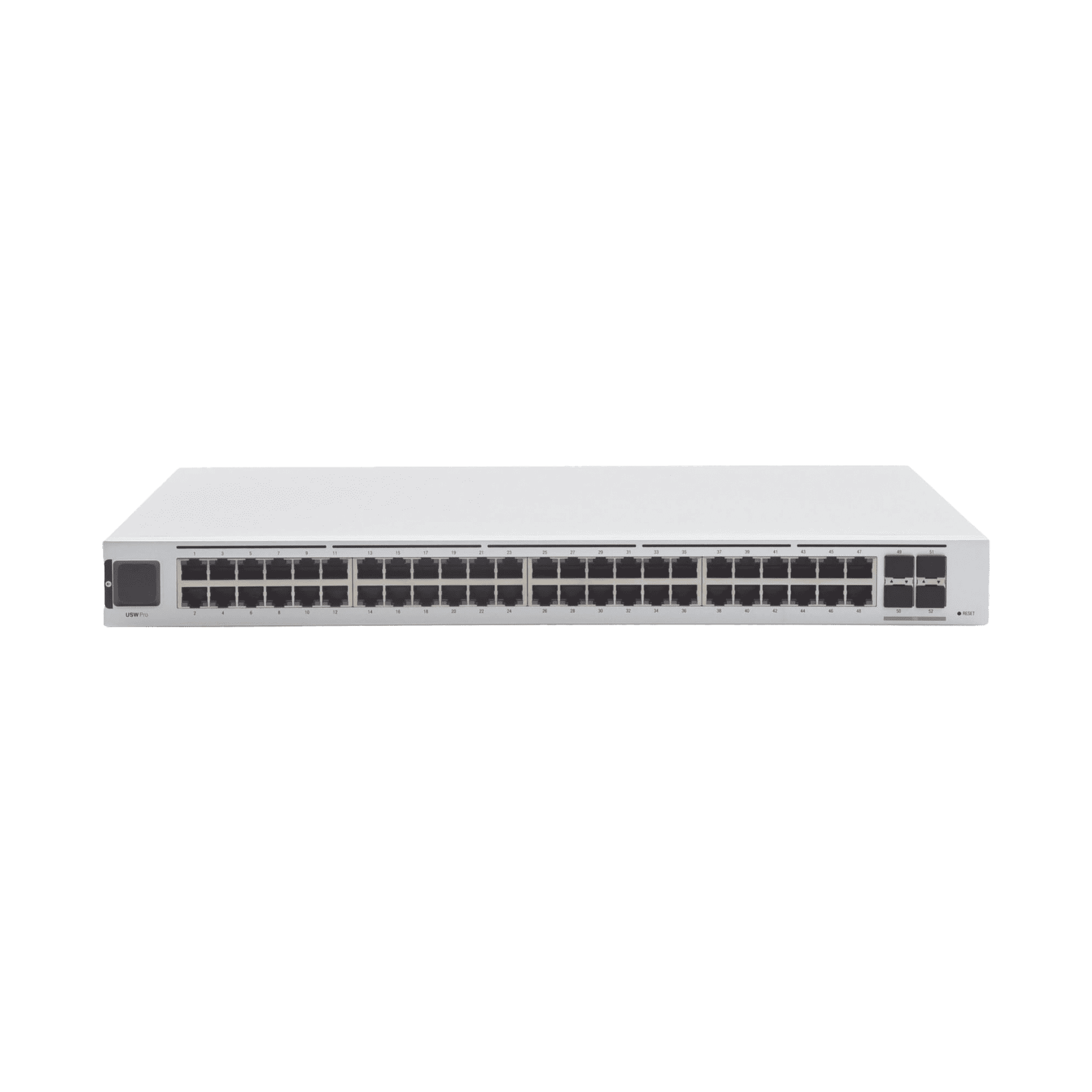 UniFi Switch USW-Pro-48, Capa 3 de 48 puertos Gigabit RJ-45 + 4 puertos 1/10G SFP+, pantalla informativa USW-PRO-48 - UBIQUITI INC.