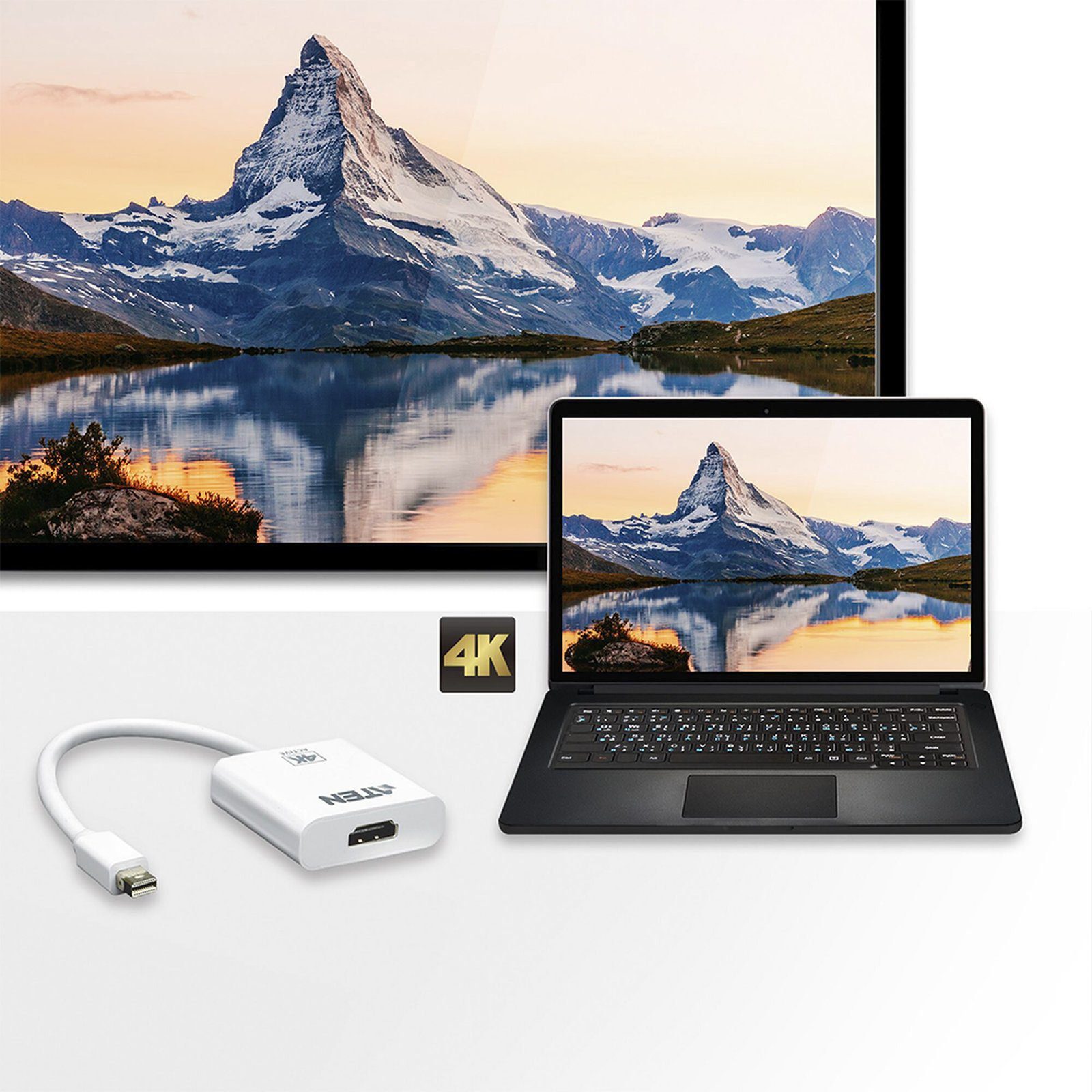 Mini consola extensora USB VGA Cat5 USB de hasta 320 pies /W/(EE.UU./REINO UNIDO/UE/SALIDA) ADP. ATEN VC981 - ATEN
