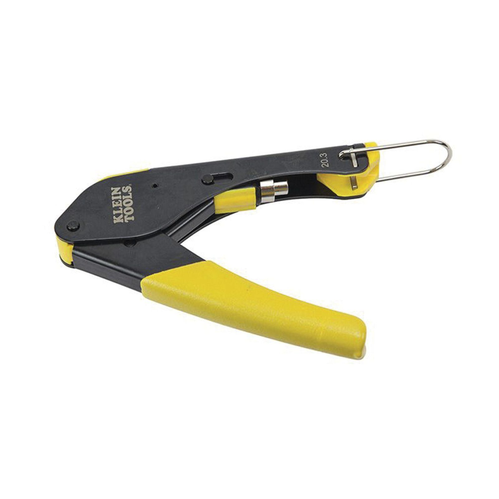 Pinza para Instalación de Conector F de Compresión con Cables RG59, RG6/6Q VDV212-008-SEN - KLEIN TOOLS