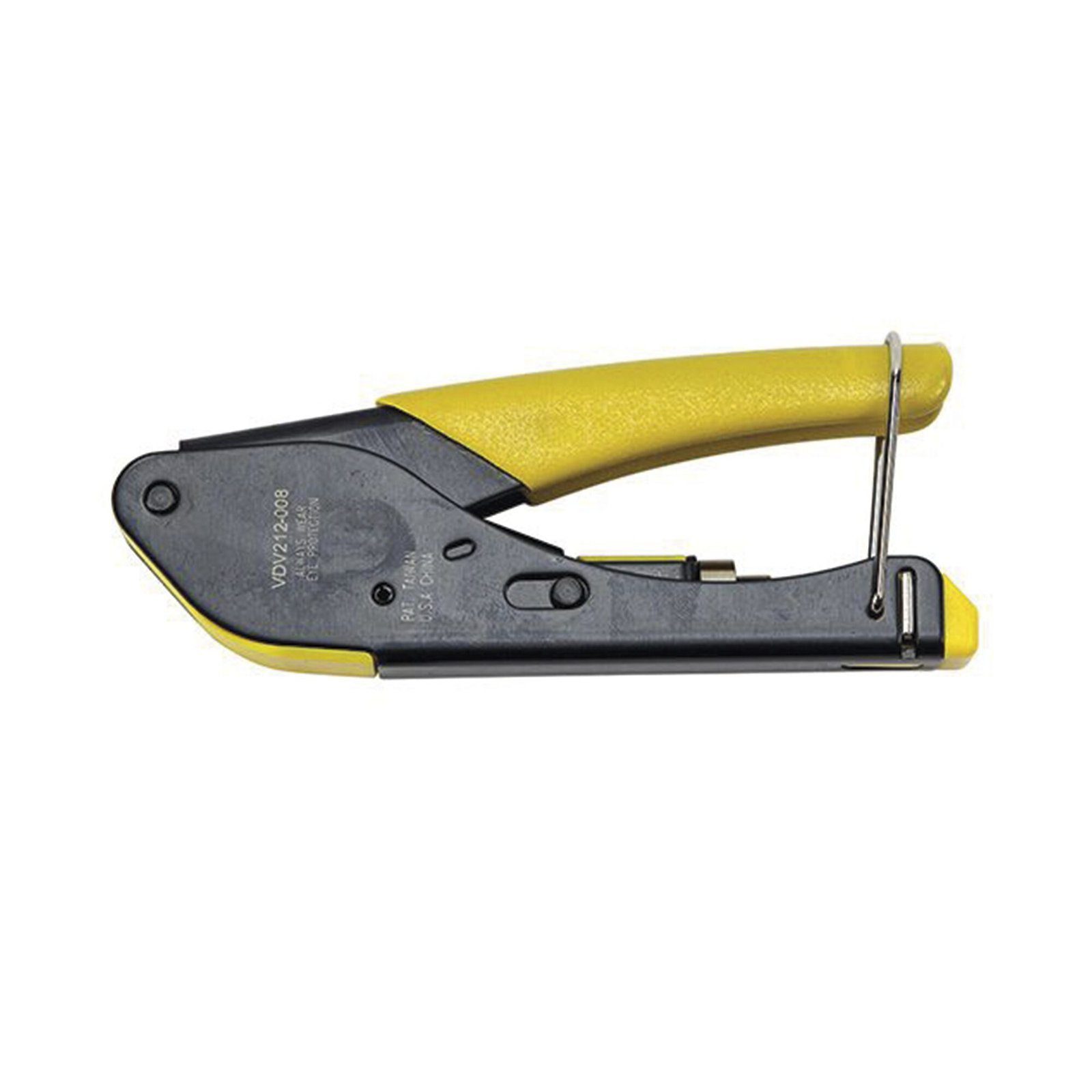 Pinza para Instalación de Conector F de Compresión con Cables RG59, RG6/6Q VDV212-008-SEN - KLEIN TOOLS
