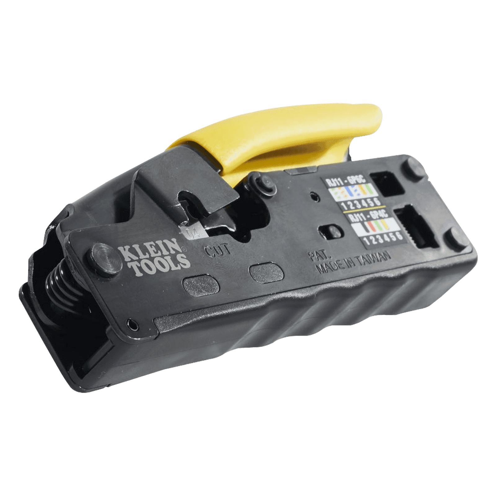 Ponchadora/Pelacables/Cortacables Compacta con Matraca para Conectores  RJ45 y RJ11/RJ12. VDV-226-107 - KLEIN TOOLS