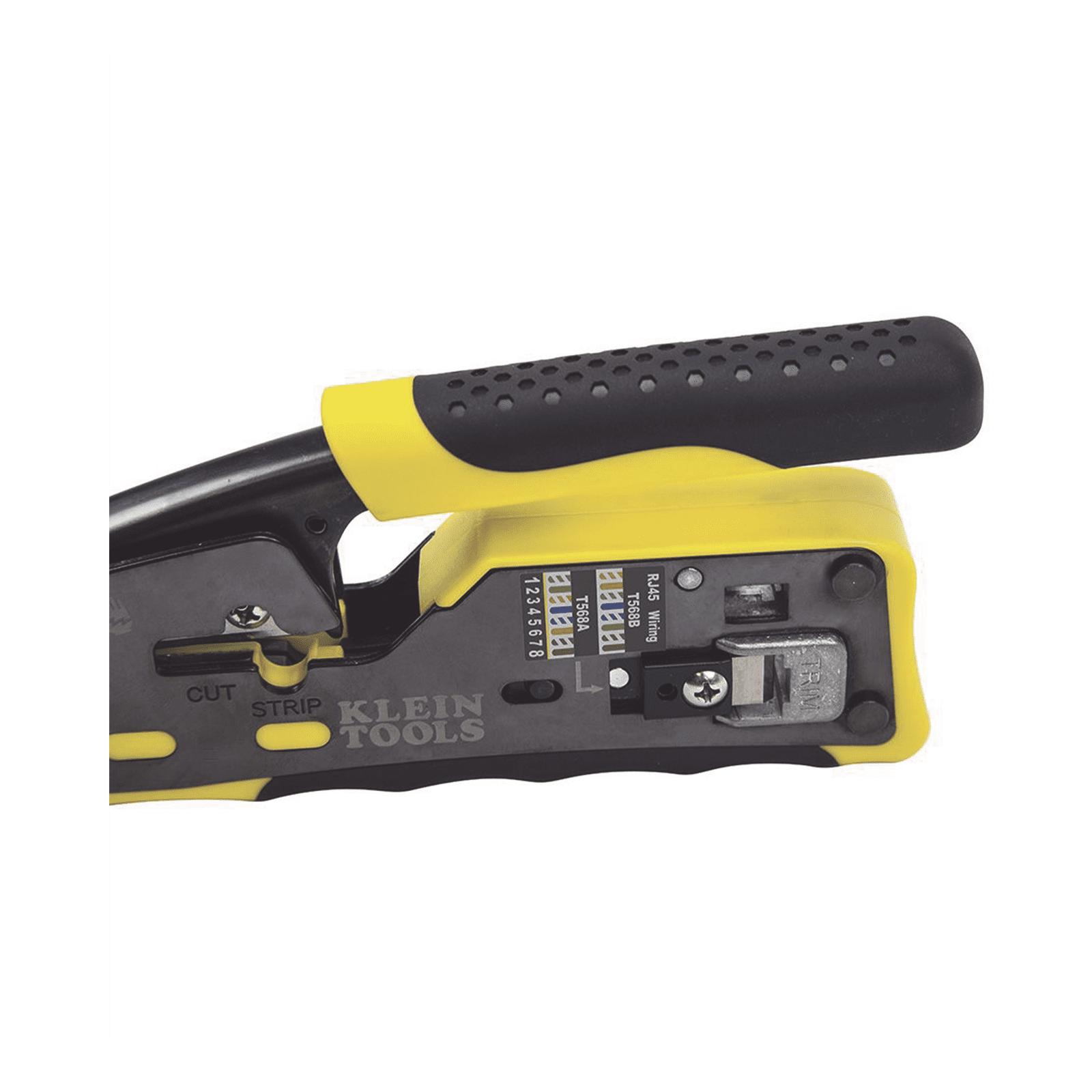 Ponchadora/Pelacables/Cortacables con Matraca para Conectores Pass-Thru RJ45 y Conectores Estándar RJ11/RJ12. VDV226-110 - KLEIN TOOLS