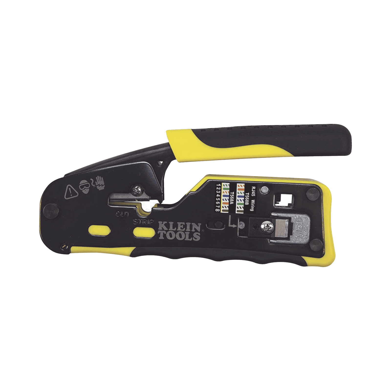 Ponchadora/Pelacables/Cortacables con Matraca para Conectores Pass-Thru RJ45 y Conectores Estándar RJ11/RJ12. VDV226-110 - KLEIN TOOLS