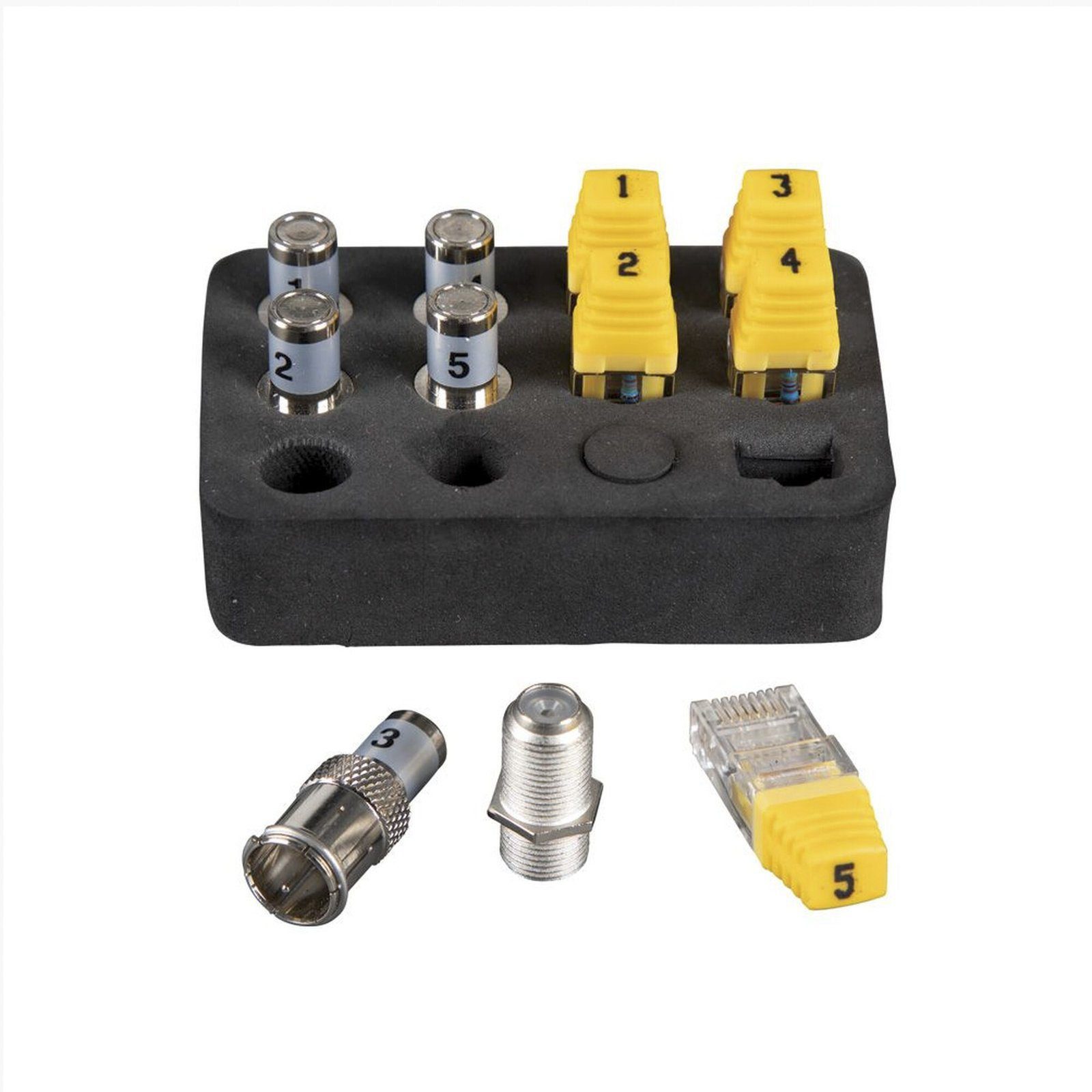 Kit Scout™ Pro 3 Probador de Cables de Voz (RJ11/12), de Datos (RJ45) y de Video (Coaxial con conector F), VDV-501-851 - KLEIN TOOLS