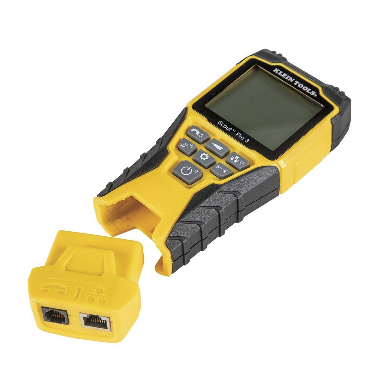 Kit Scout™ Pro 3 Probador de Cables de Voz (RJ11/12), de Datos (RJ45) y de Video (Coaxial con conector F), VDV-501-851 - KLEIN TOOLS