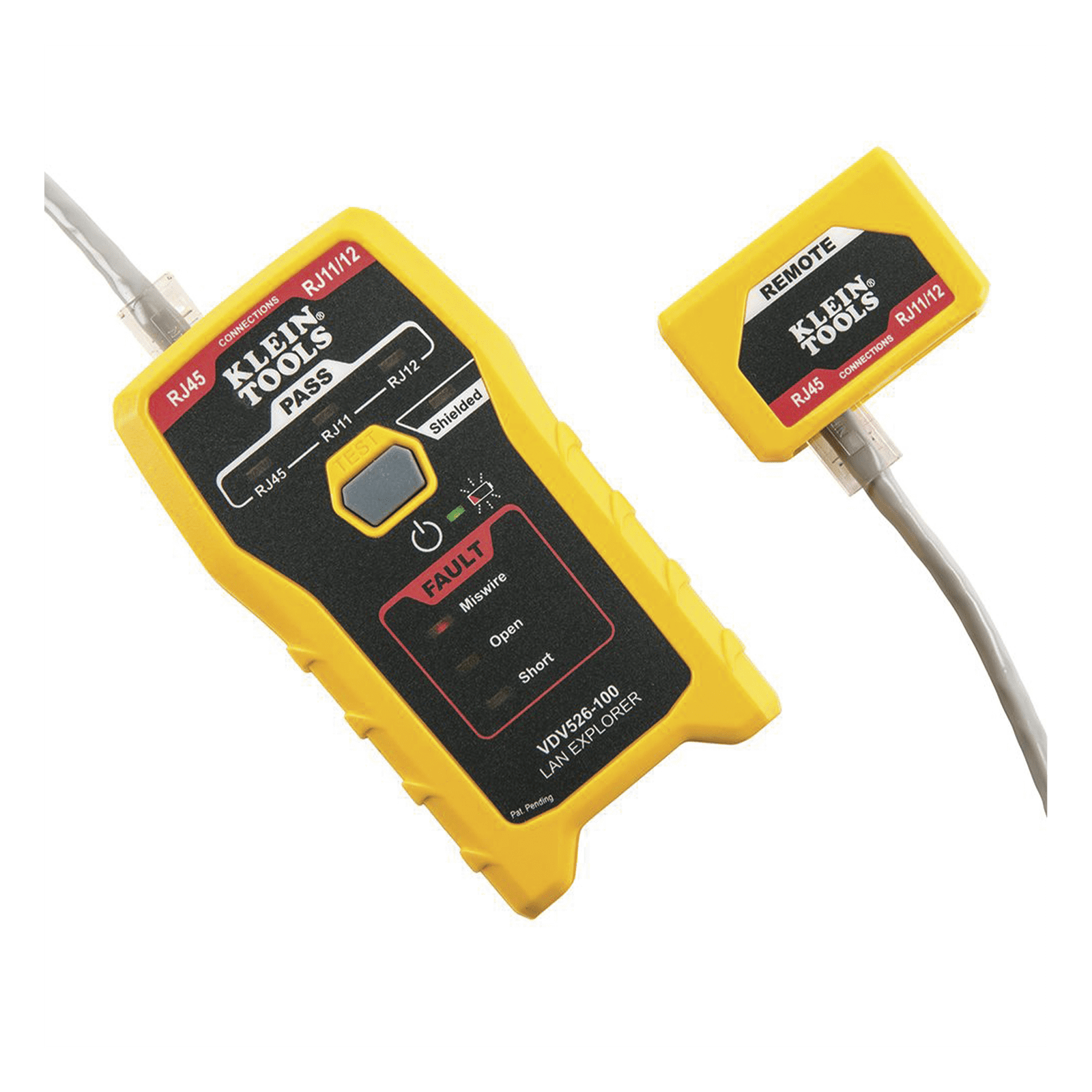 Probador de Cables de Red y Probador de Cables de Datos LAN Explorer™ con Transmisor Remoto. VDV526-100 - KLEIN TOOLS