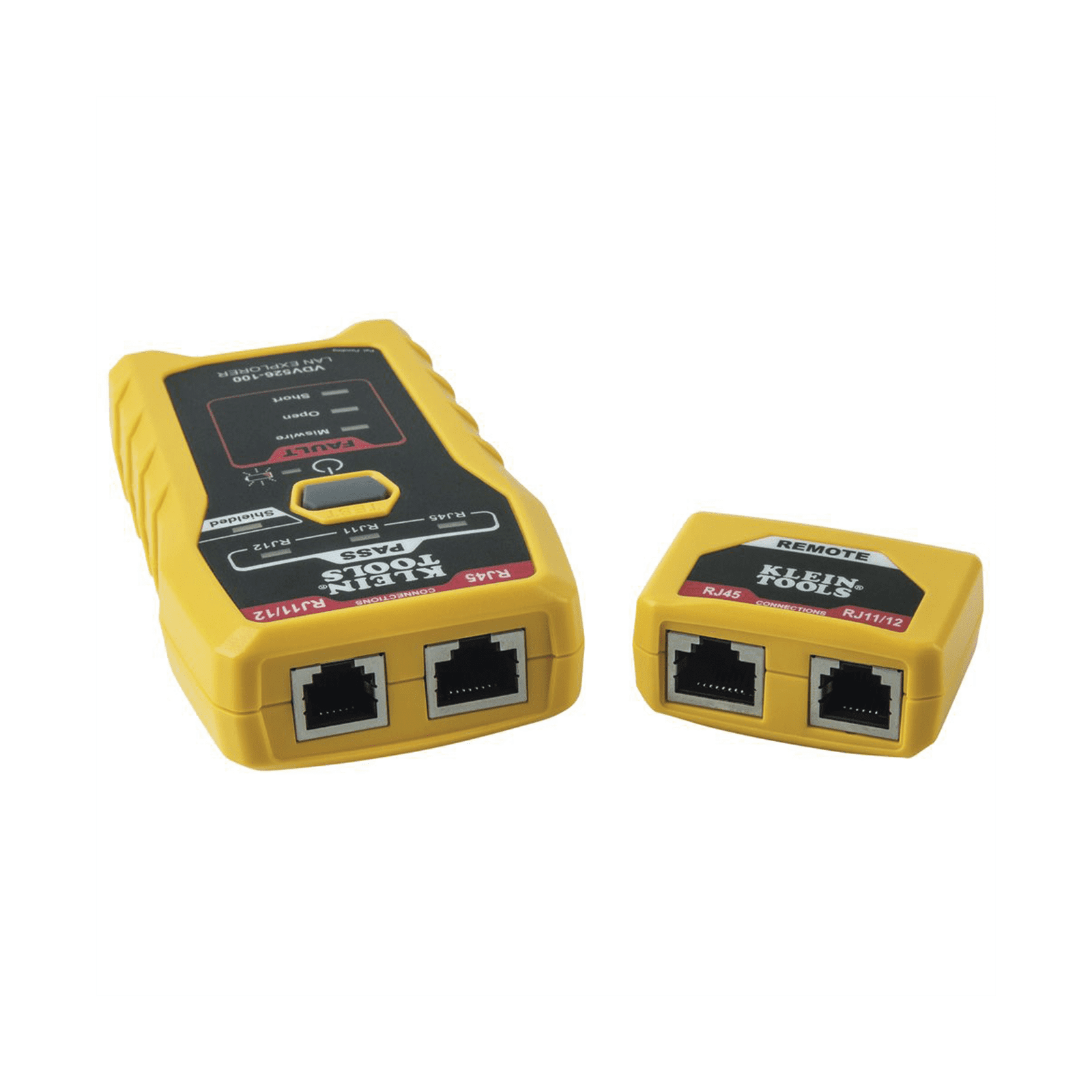Probador de Cables de Red y Probador de Cables de Datos LAN Explorer™ con Transmisor Remoto. VDV526-100 - KLEIN TOOLS