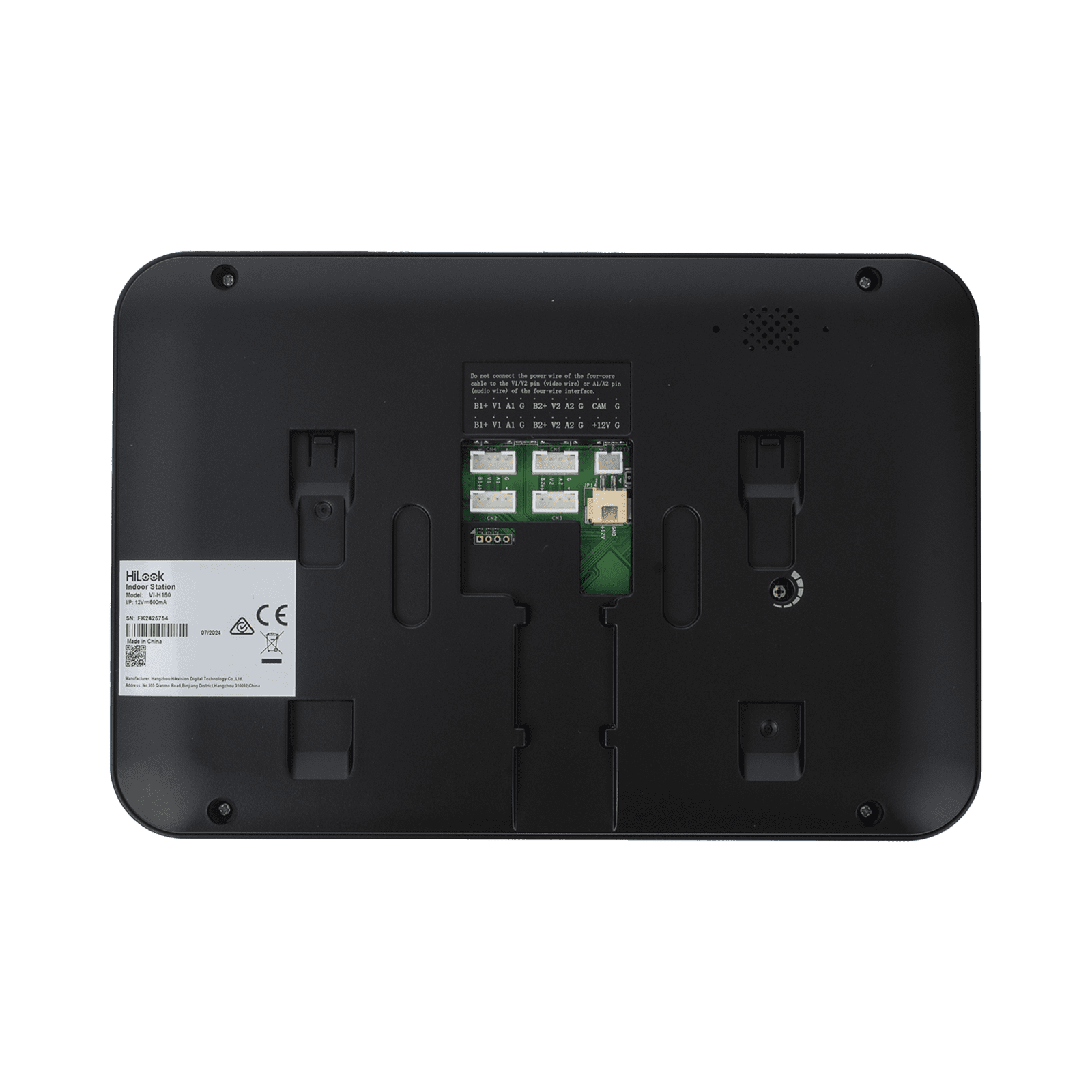 Kit de Videoportero Analógico con Pantalla LCD a Color de 7″ / Frente de Calle para Exterior IP65 / Salida de Relevador VI-K13P - HiLook by HIKVISION